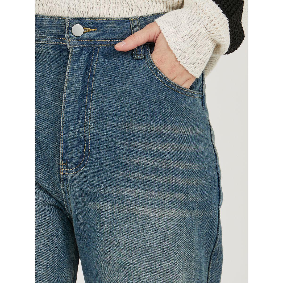 جينز بأرجل مستقيمة وخصر متوسط-women-clothing-bottoms-jeans-image-3