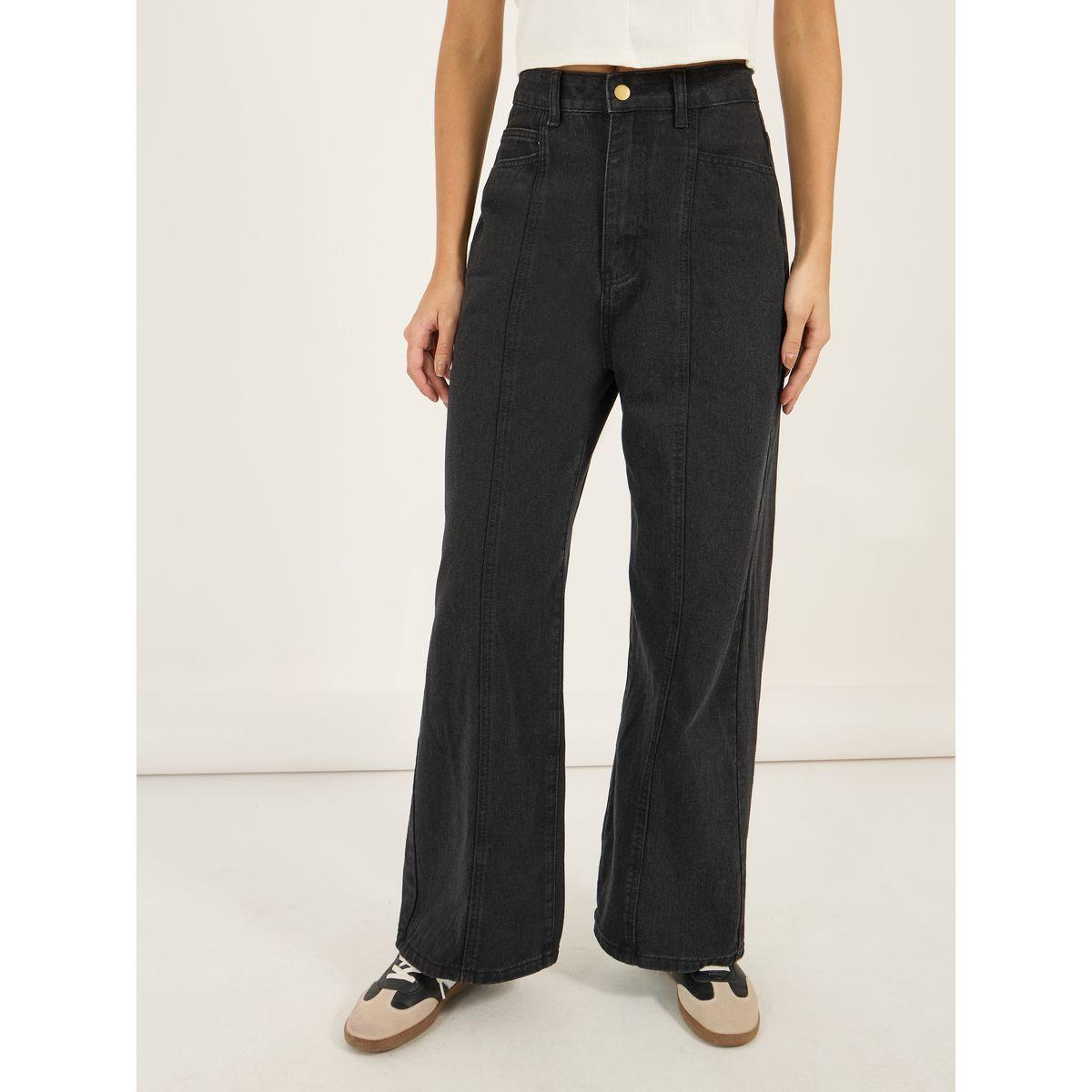 Styli Wide Leg High Rise Stretchable Jeans-women-clothing-bottoms-jeans-image-2