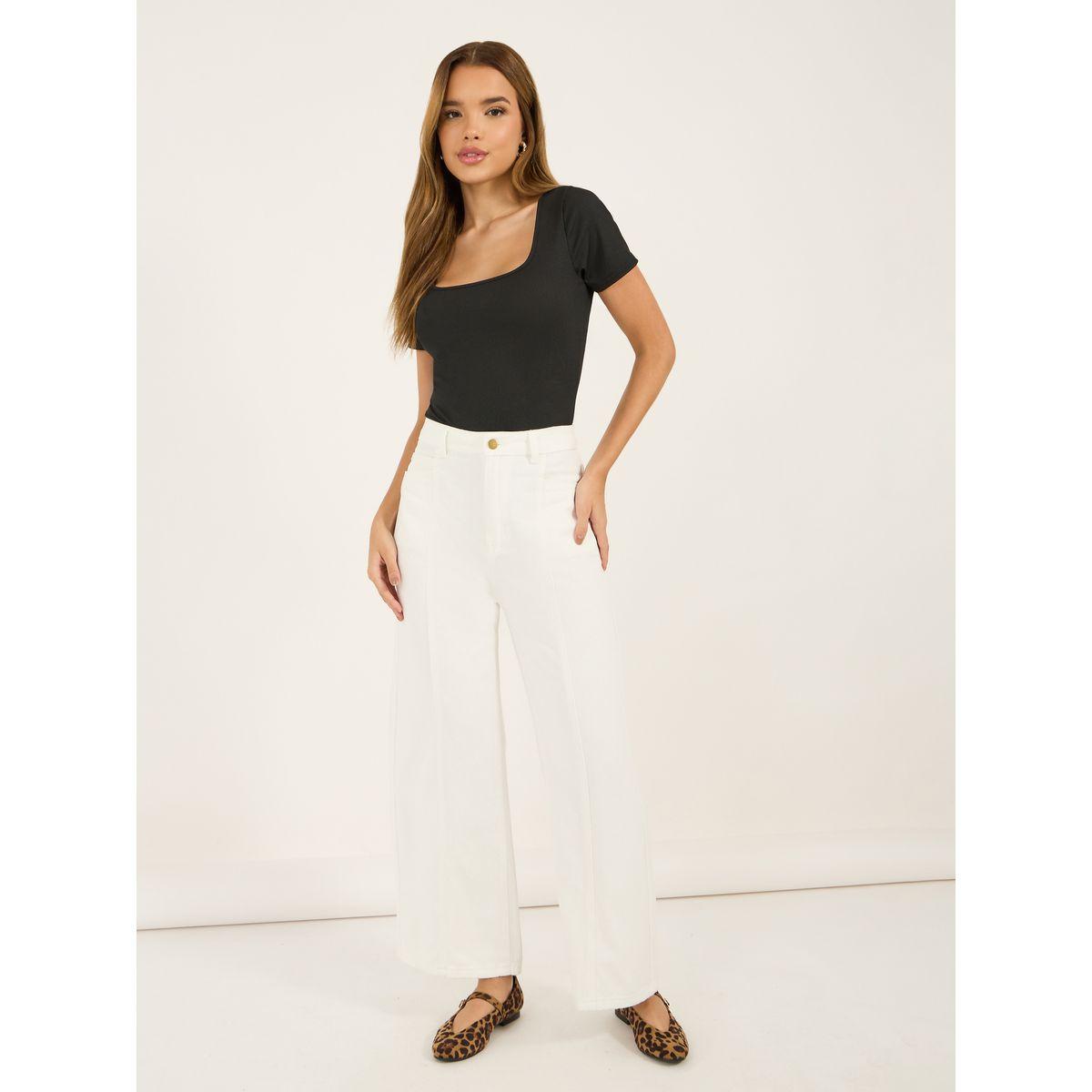 جينز بخصر عالي وأرجل واسعة-women-clothing-bottoms-jeans-image-1
