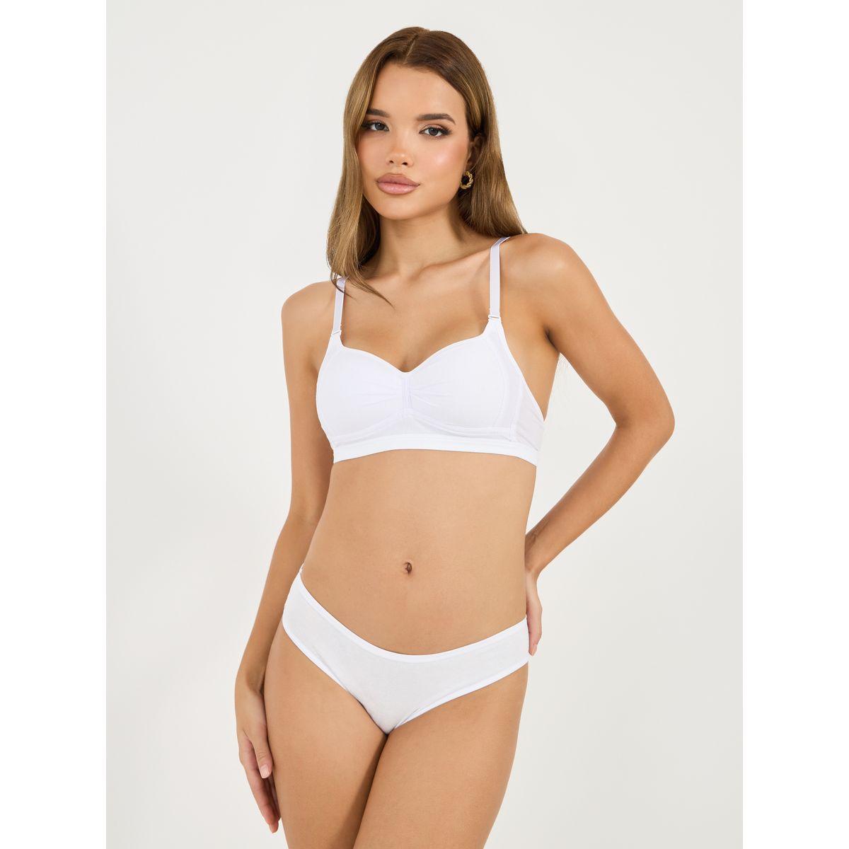 Styli Pack of 2 - Padded Non Wired Comfort T-Shirt Bra-women-clothing-lingerie-bras-image-3