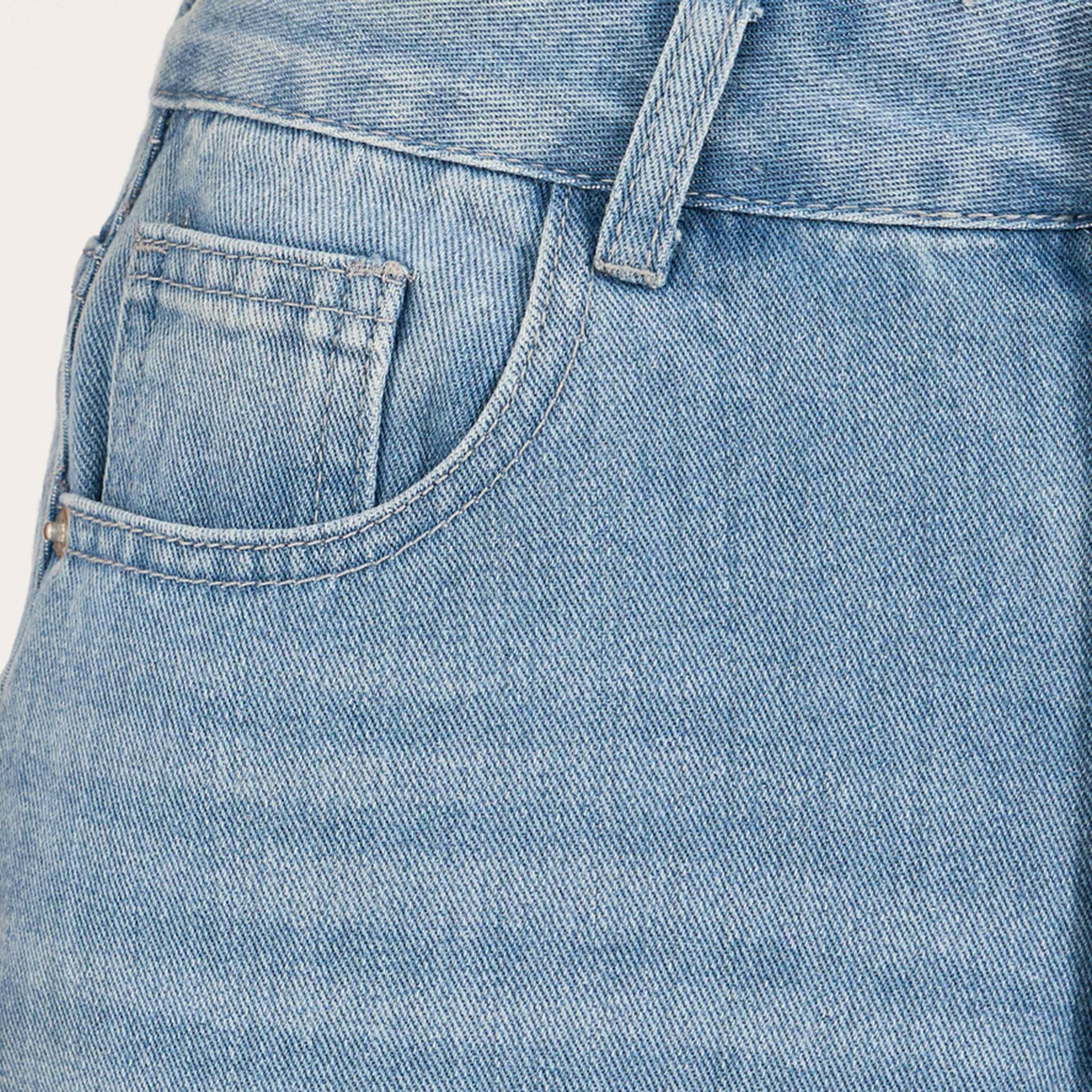 ستايلي - تنورة ماكسي جينز بحافة ممزقة وفتحة أمامية-women-clothing-bottoms-skirts-image-3
