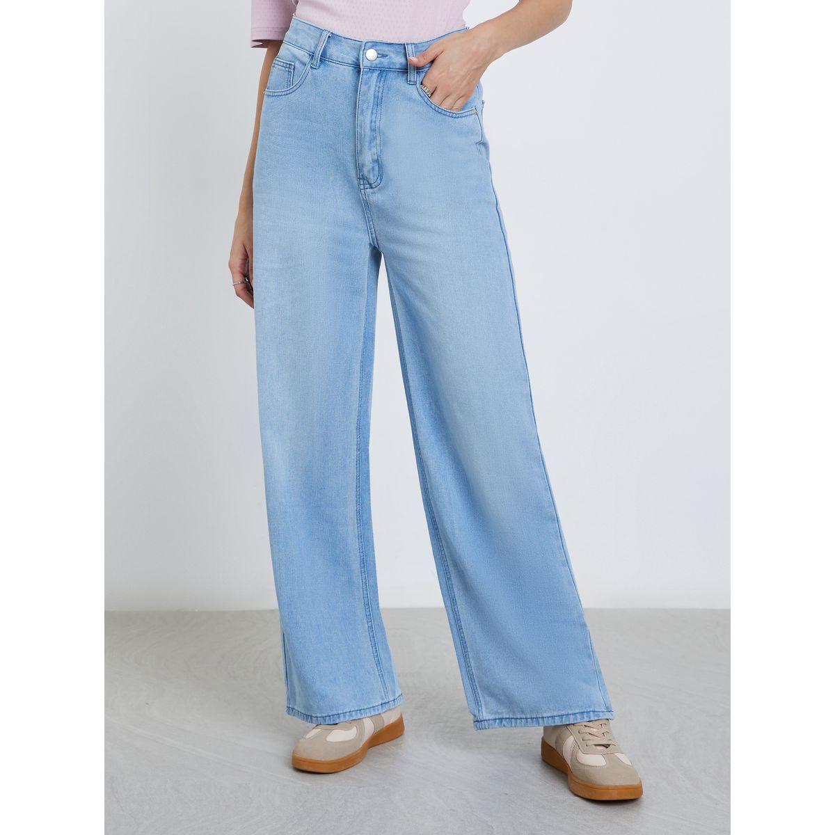 Styli High Rise Straight Fit Faded Jeans-women-clothing-bottoms-jeans-image-2