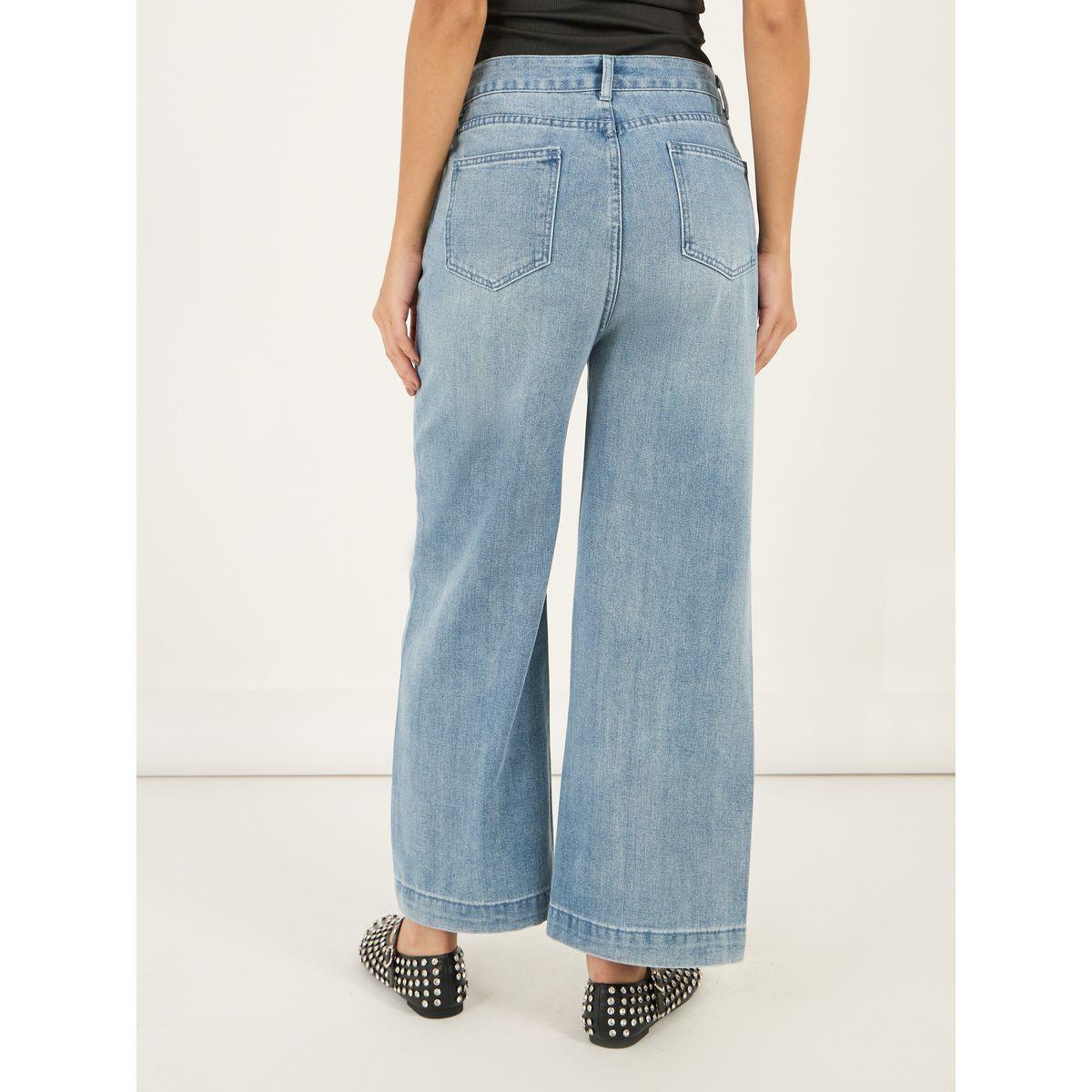 جينز بخصر عالي وأرجل واسعة-women-clothing-bottoms-jeans-image-4