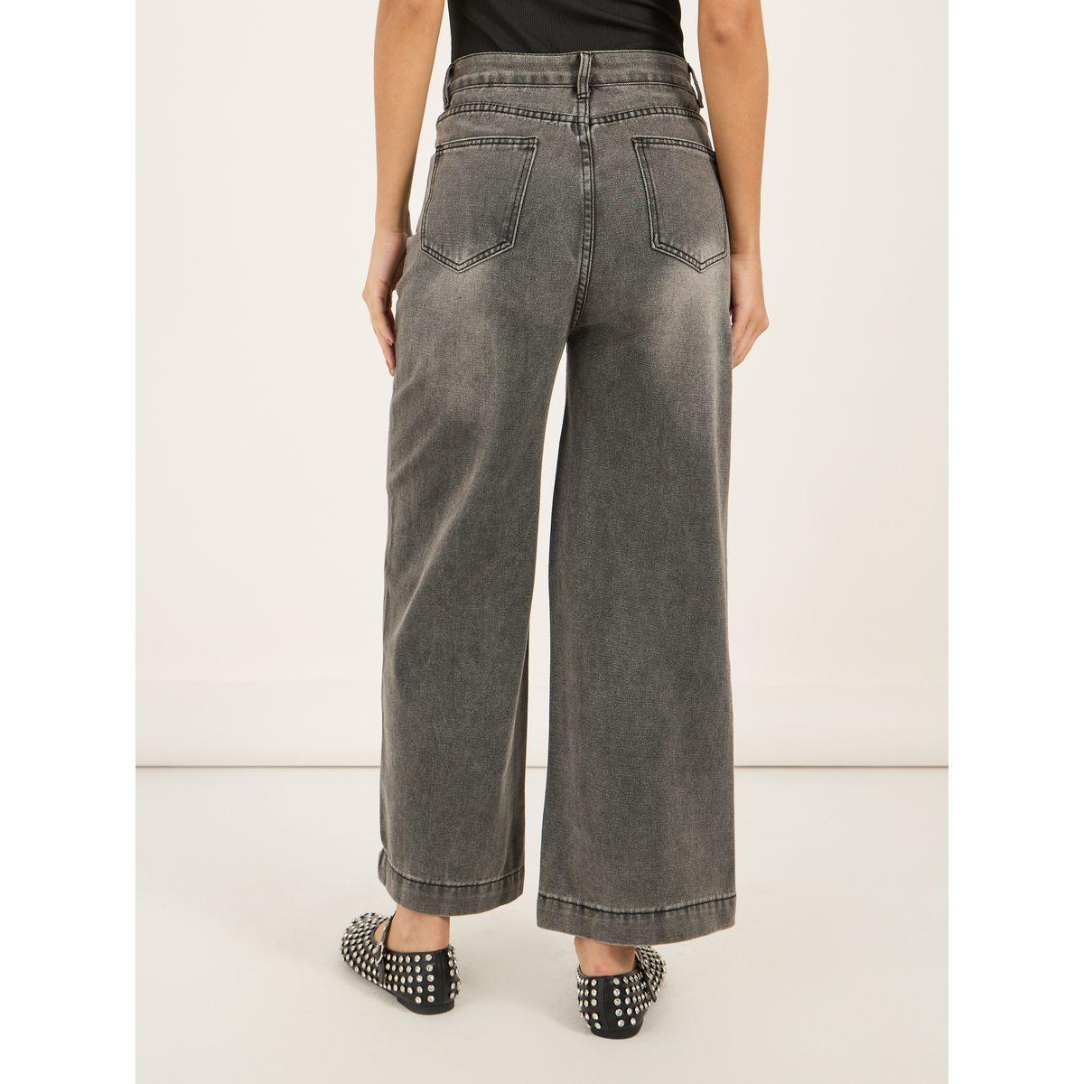 جينز بخصر عالي وأرجل واسعة-women-clothing-bottoms-jeans-image-4