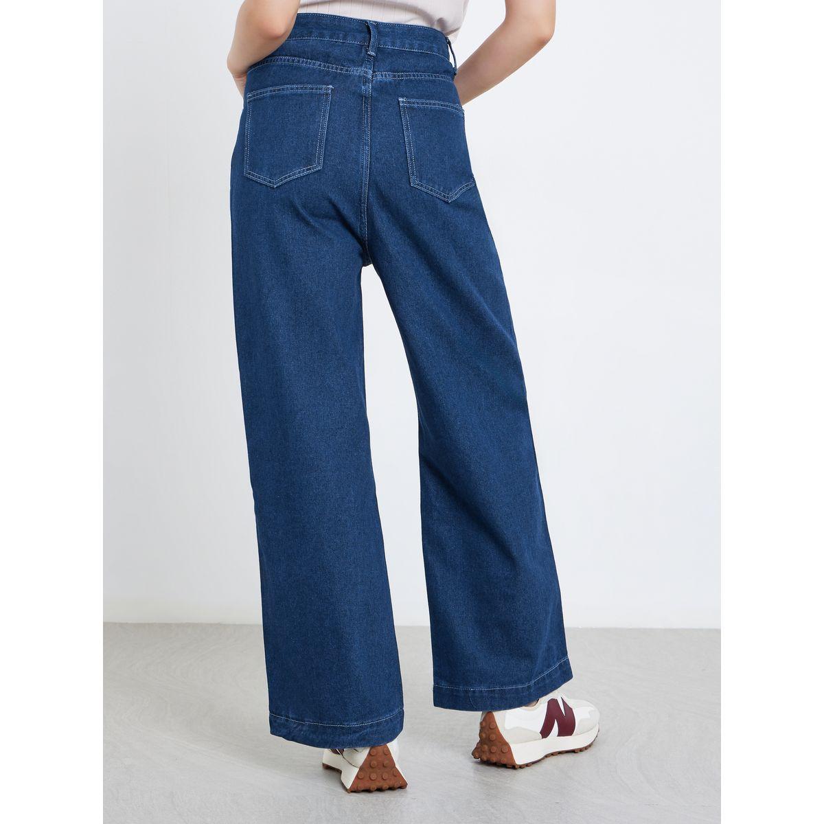 Styli High Rise Wide Leg Stretchable Jeans-women-clothing-bottoms-jeans-image-4