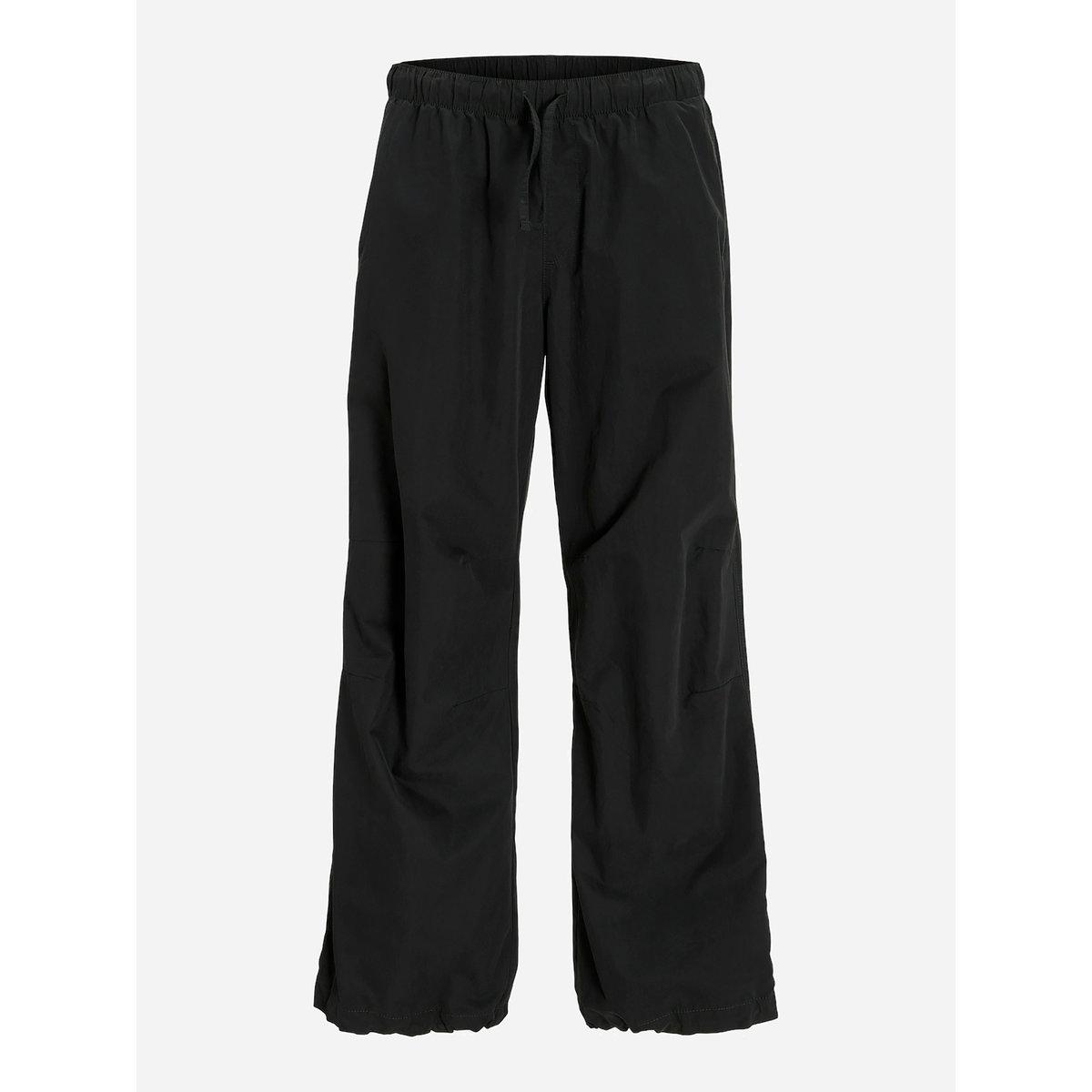 Jack & Jones Solid Parachute Pants with Drawstring-men-clothing-bottoms-trousersandchinos-trousers-image-1