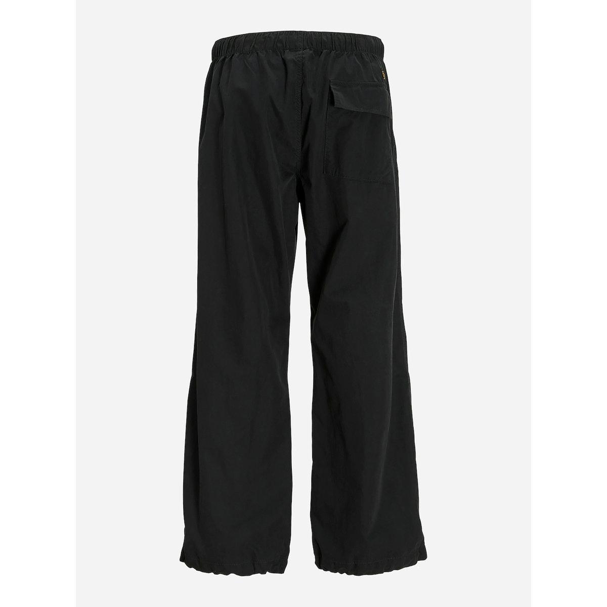 Jack & Jones Solid Parachute Pants with Drawstring-men-clothing-bottoms-trousersandchinos-trousers-image-2