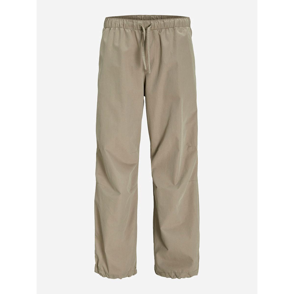 Jack & Jones Solid Parachute Pants with Drawstring-men-clothing-bottoms-trousersandchinos-trousers-image-1