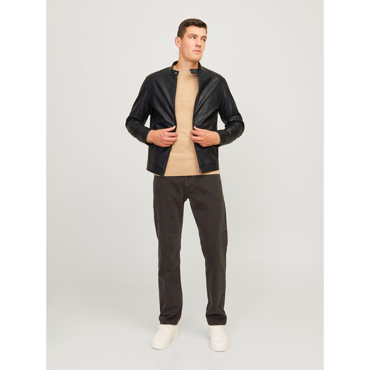 جاكيت بايكر بسحَّاب غلق-men-clothing-jacketsandblazers-jackets-image-1
