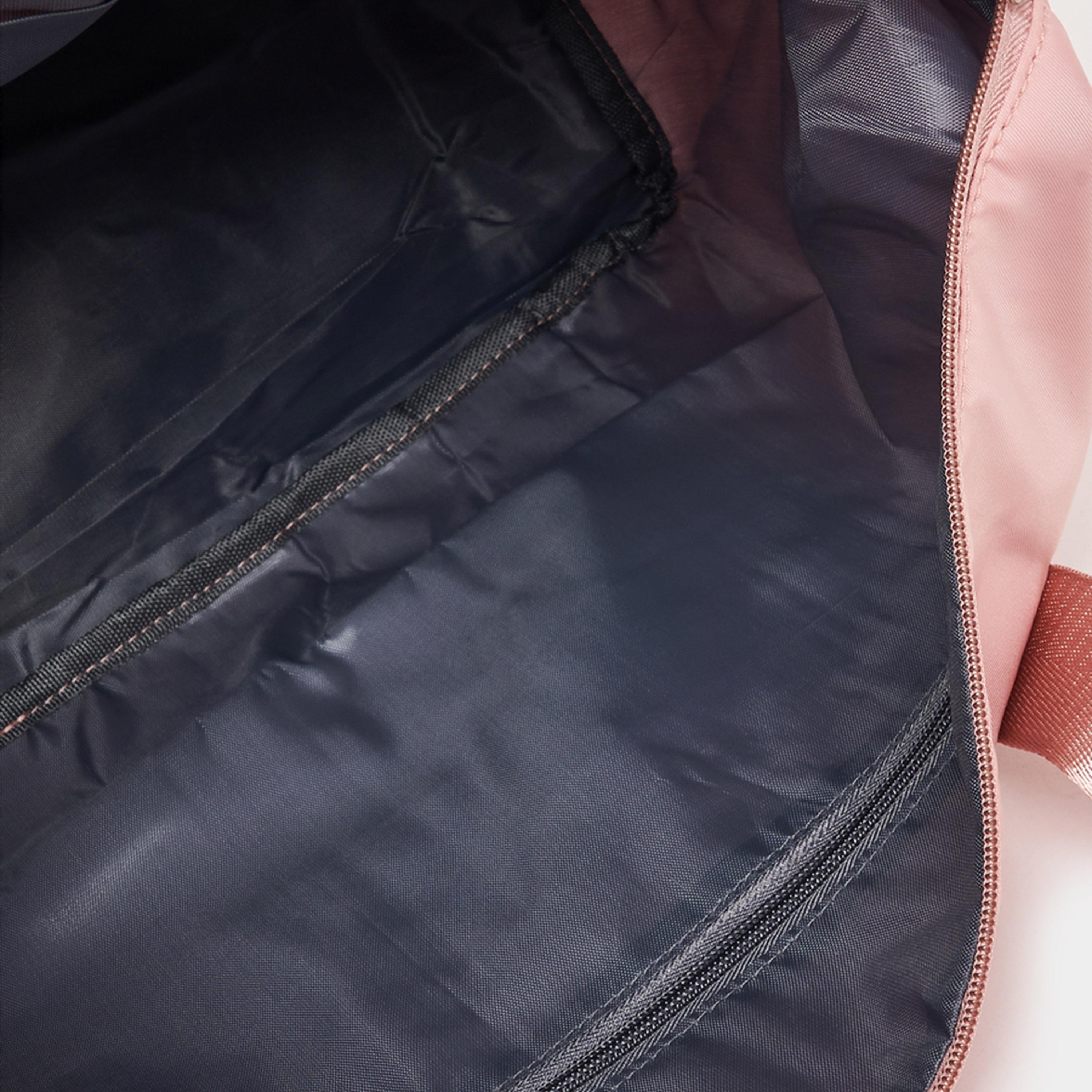 Styli Solid Gym Bag with External Pockets-women-bagsandwallets-handbags-image-4