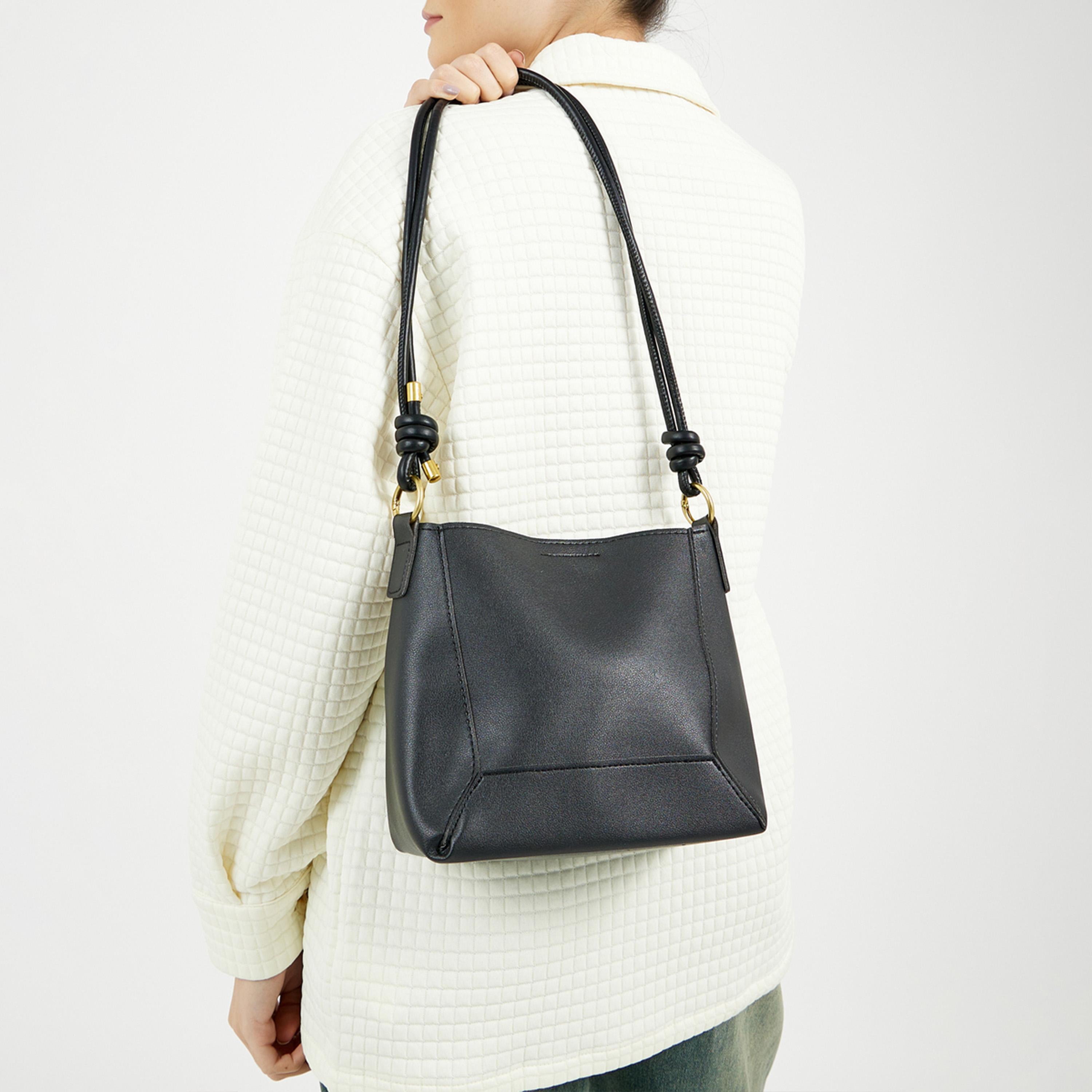 Styli Solid Shoulder Bag with Adjustable Strap-women-bagsandwallets-handbags-image-3