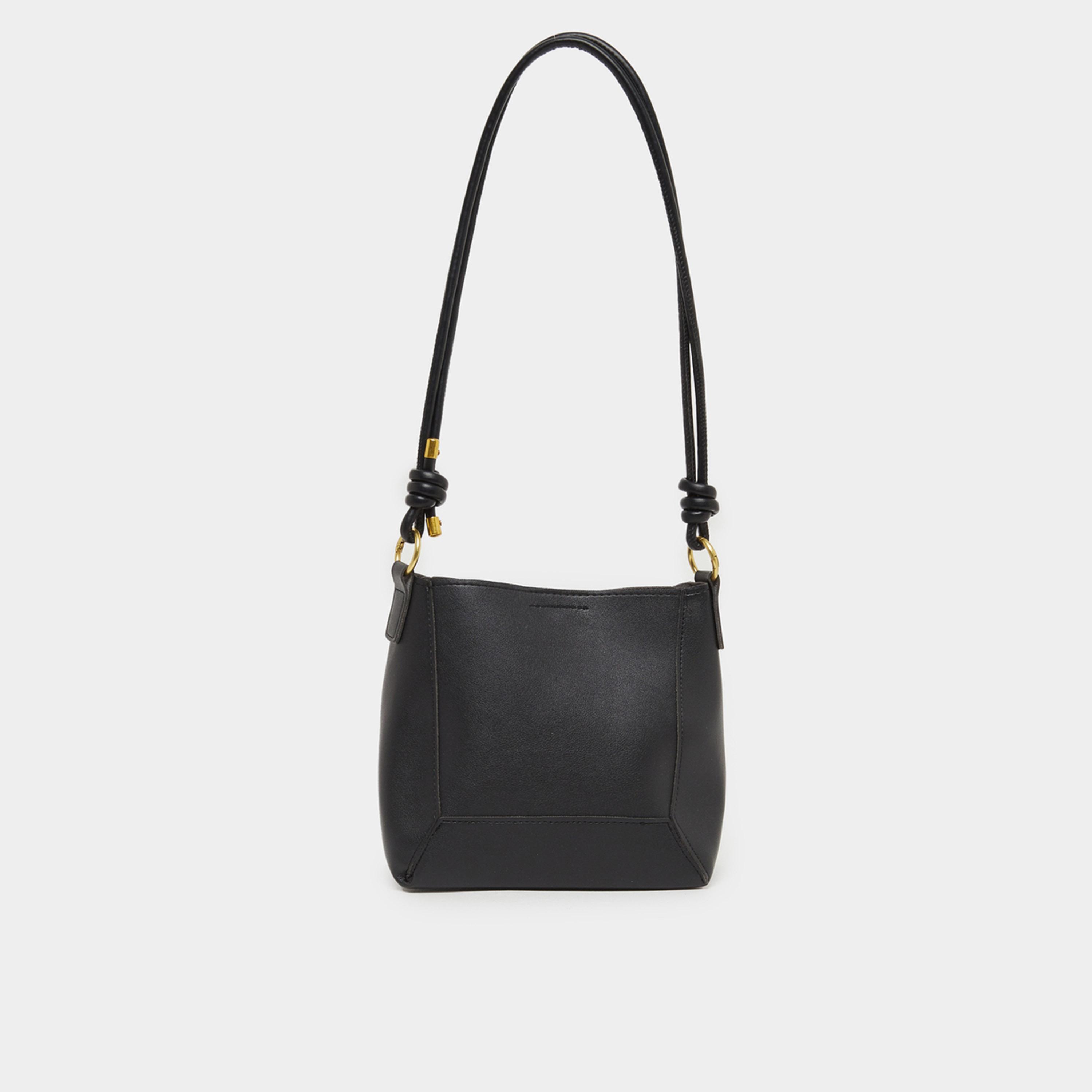 Styli Solid Shoulder Bag with Adjustable Strap-women-bagsandwallets-handbags-image-6
