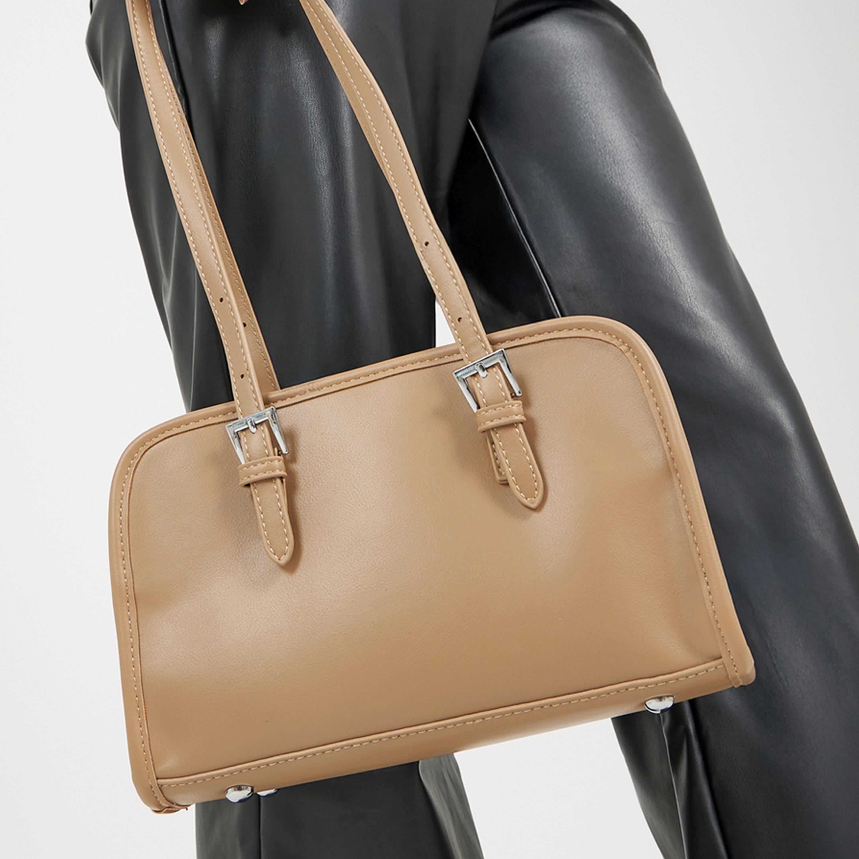 ستايلي - حقيبة كتف بحزام وسحاب إغلاق-women-bagsandwallets-handbags-image-3