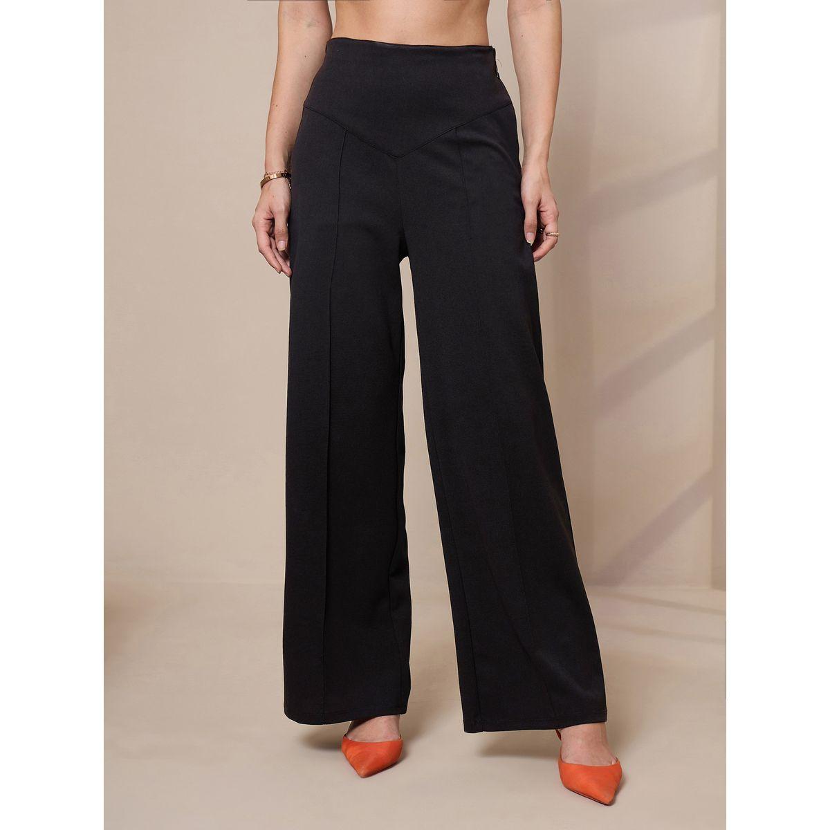 Sassafras X Styli  Front Darted Elasticated Pants-women-clothing-bottoms-trousers-image-1