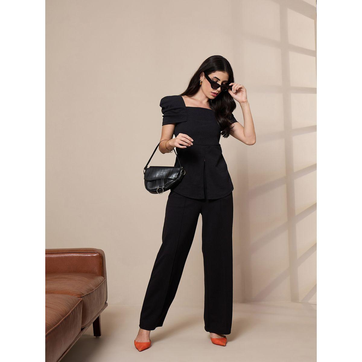 Sassafras X Styli  Front Darted Elasticated Pants-women-clothing-bottoms-trousers-image-2