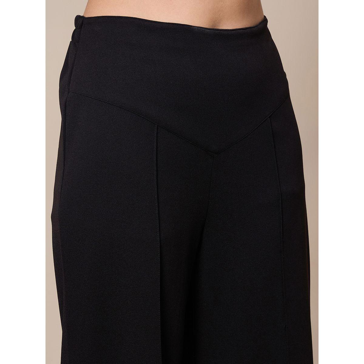 Sassafras X Styli  Front Darted Elasticated Pants-women-clothing-bottoms-trousers-image-4