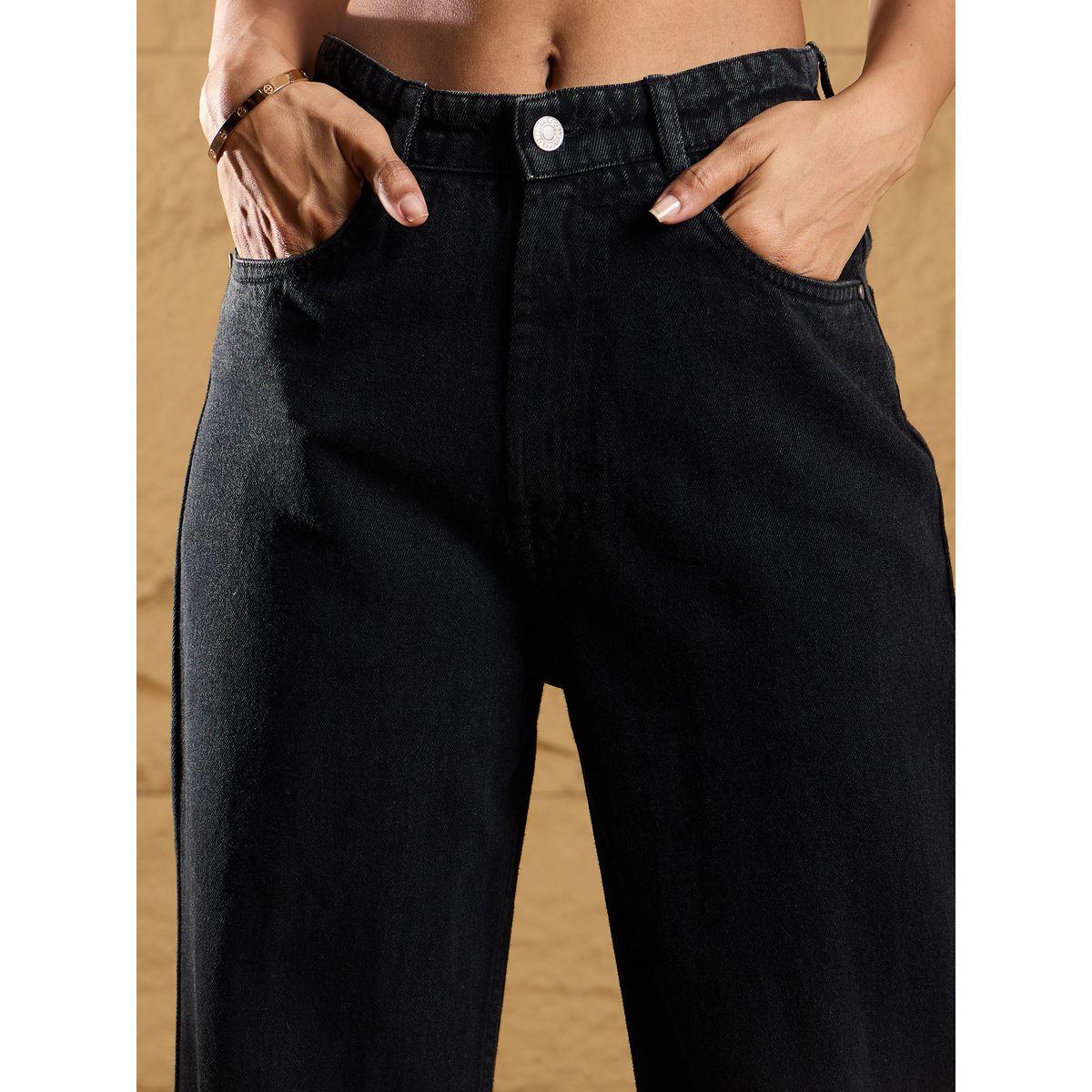 Sassafras X Styli  Mid Rise Pocket Eyelet Detail Straight Fit Jeans-women-clothing-bottoms-jeans-image-4