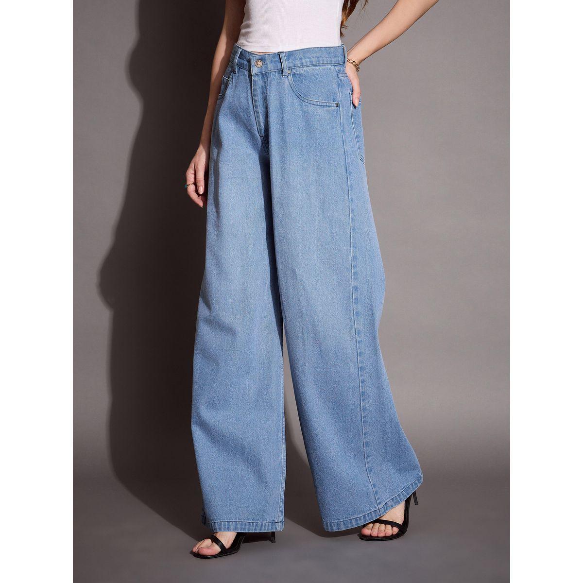 Sassafras X Styli  Low Rise Wide Leg Jeans-women-clothing-bottoms-jeans-image-3