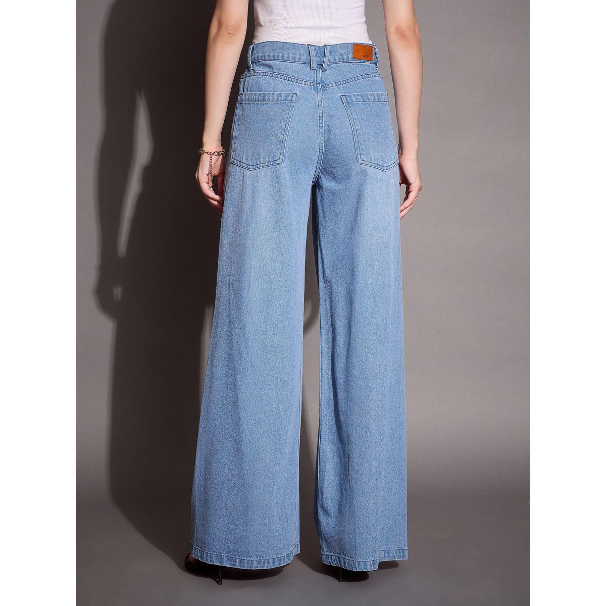 Sassafras X Styli  Low Rise Wide Leg Jeans-women-clothing-bottoms-jeans-image-5