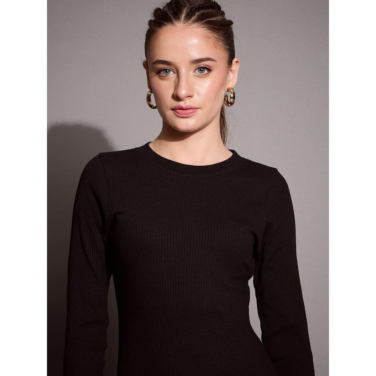 Sassafras X Styli  Ribbed Bodycon Maxi Dress-women-clothing-dresses-image-4