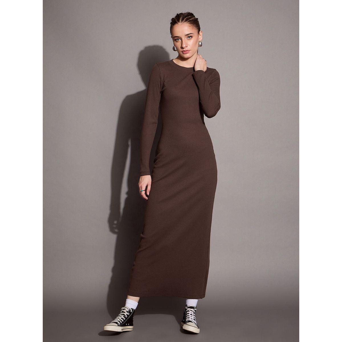 Sassafras X Styli  Ribbed Bodycon Maxi Dress-women-clothing-dresses-image-1