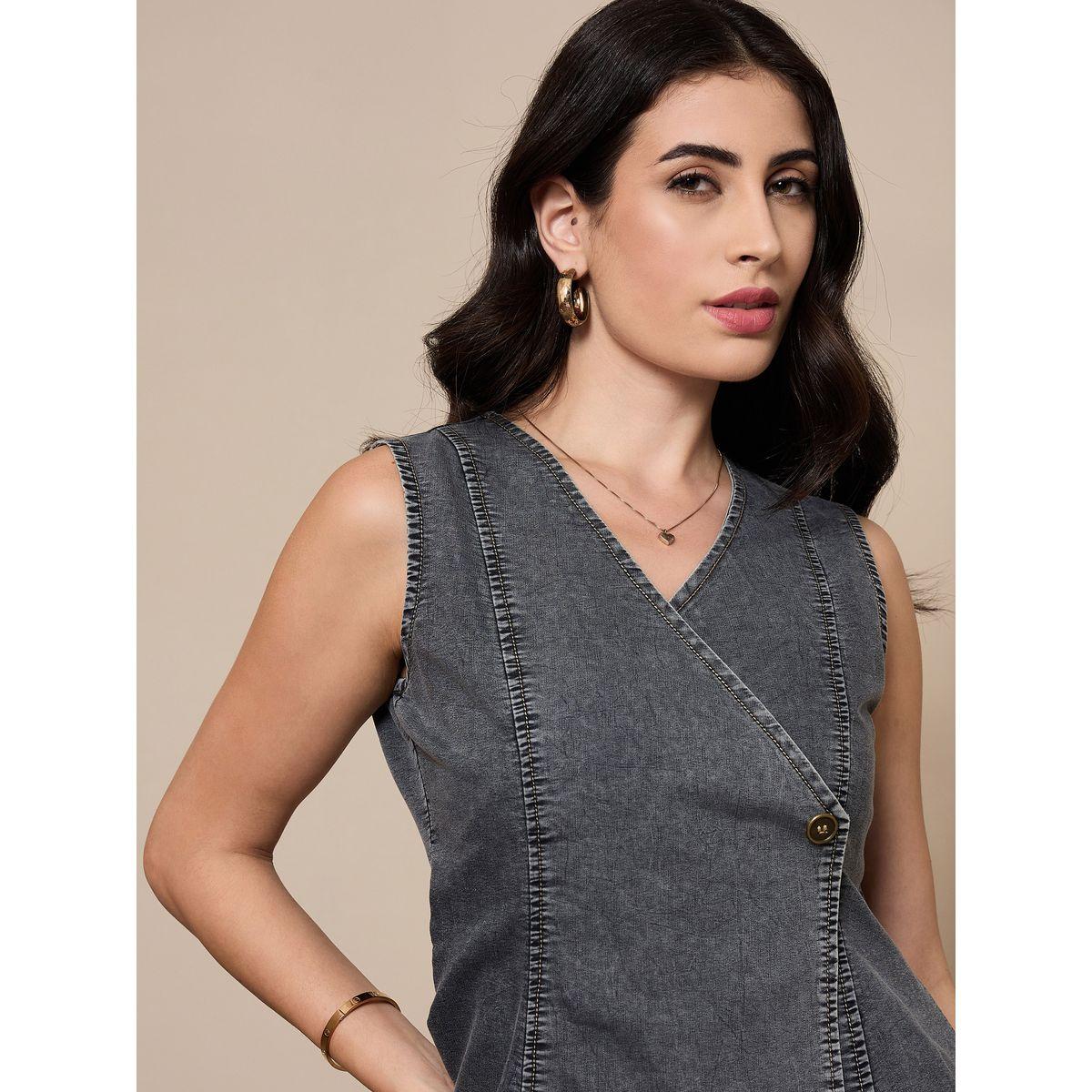 Sassafras X Styli  Washed Tencel Vest Top & Pants Co-Ords-women-clothing-coordsets-image-4