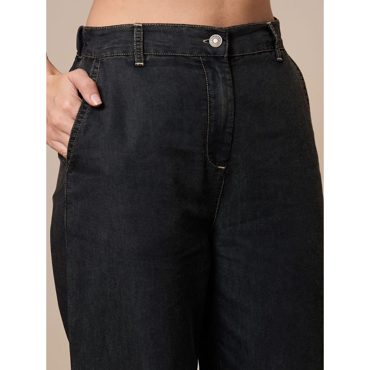 طقم منسق من بنطال بأرجل مستقيمة وبلوزة بيبلوم ساسافراس × ستايلي-women-clothing-coordsets-image-5