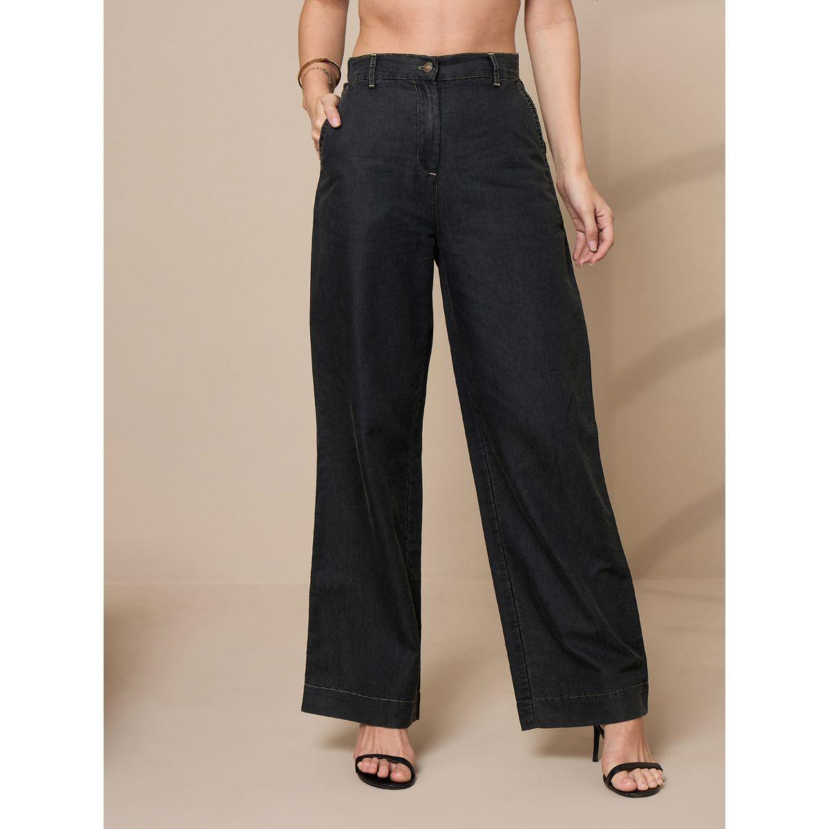 طقم منسق من بنطال بأرجل مستقيمة وبلوزة بيبلوم ساسافراس × ستايلي-women-clothing-coordsets-image-7
