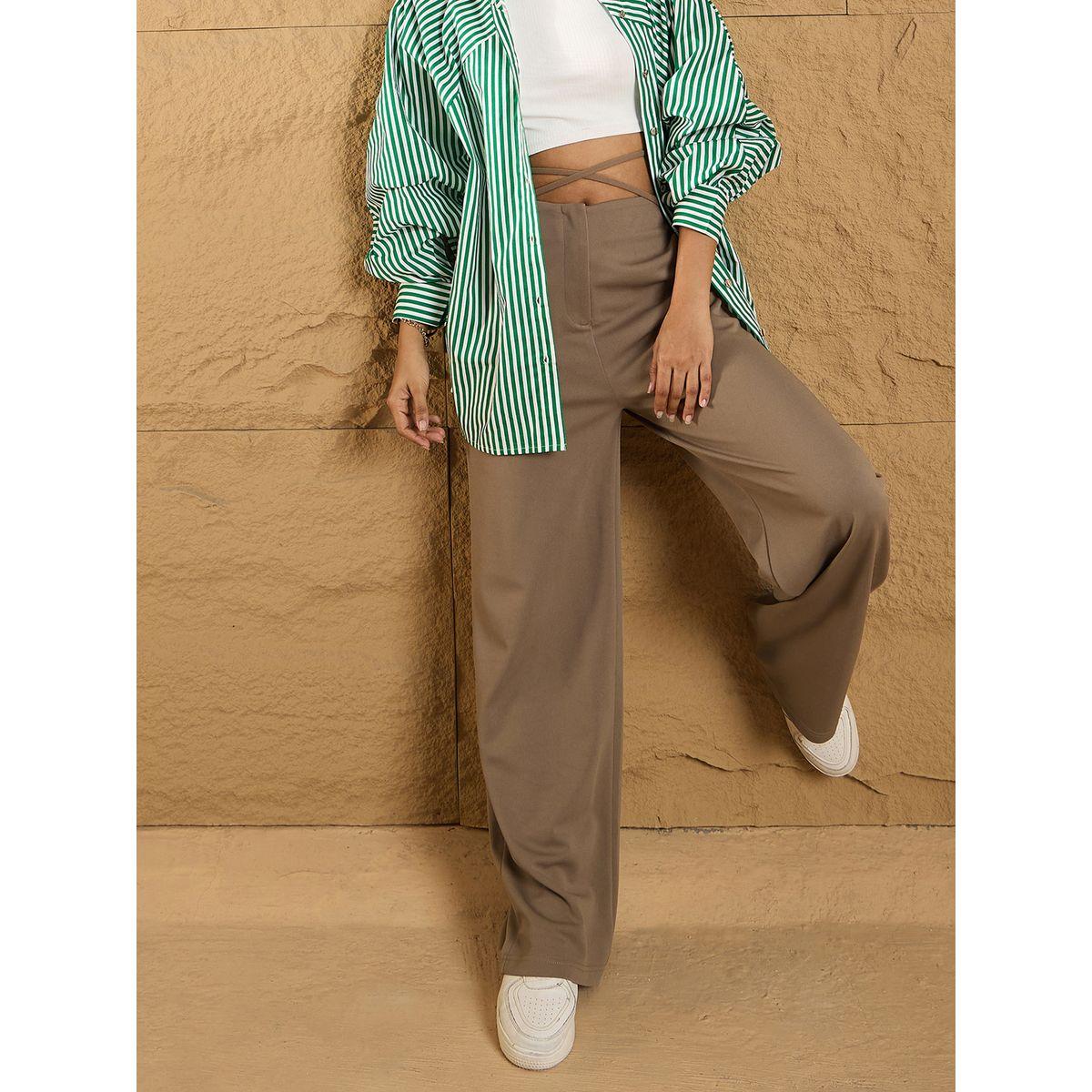 Sassafras X Styli  Tie-Up Waistband Straight Leg Pants-women-clothing-bottoms-trousers-image-4