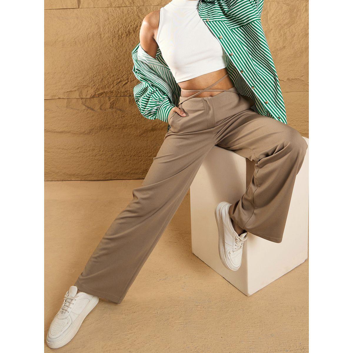 Sassafras X Styli  Tie-Up Waistband Straight Leg Pants-women-clothing-bottoms-trousers-image-8