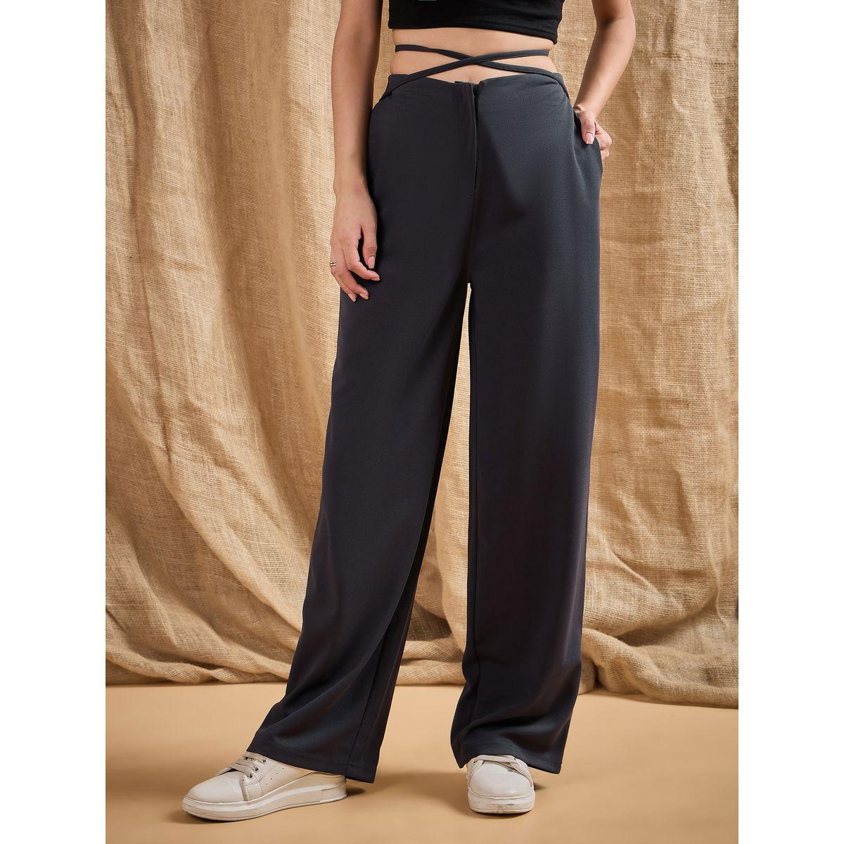 Sassafras X Styli  Tie-Up Waistband Straight Leg Pants-women-clothing-bottoms-trousers-image-3