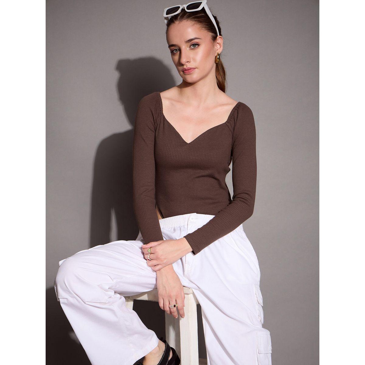 Sassafras X Styli  Ribbed Sweetheart Neck Bodysuit-women-clothing-shirtsandblouses-blouses-image-2