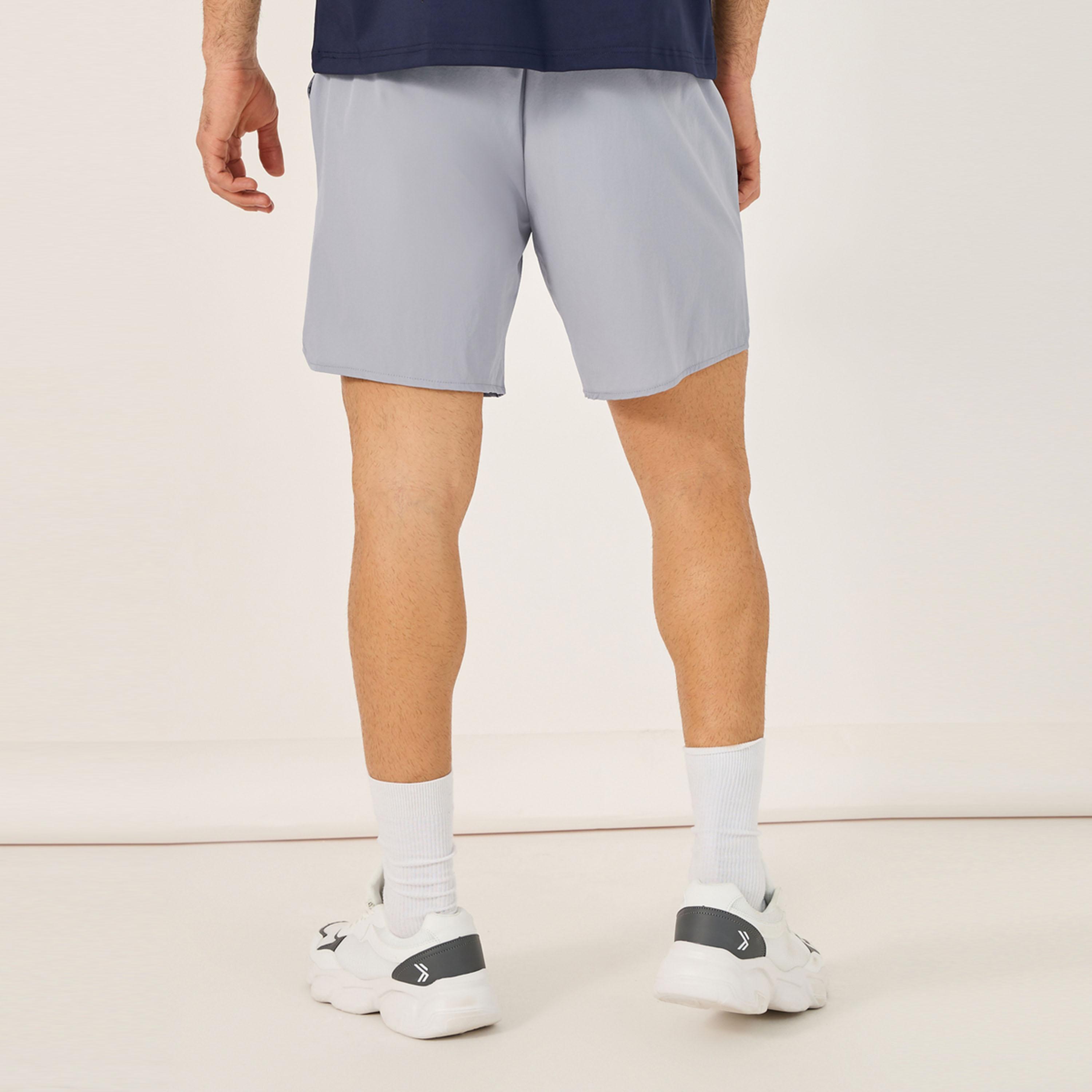Styli Limited Regular Fit Training Shorts with Patch Detail-men-clothing-sportswearandactivewear-bottoms-shorts-image-4
