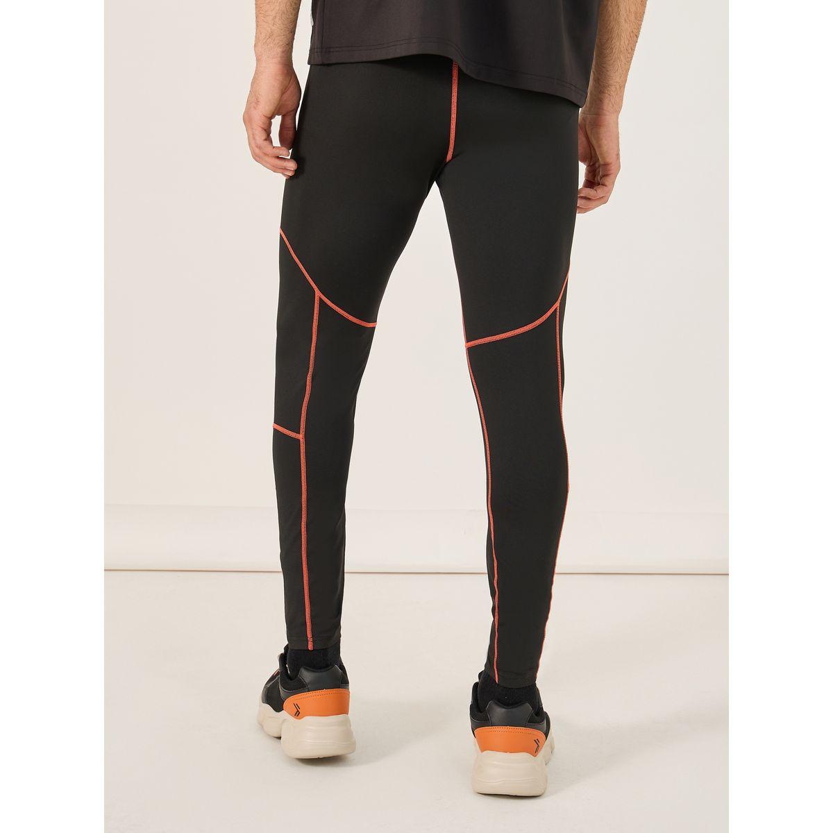 Styli Training Compression Tights with Contrast Stitch Detail-men-clothing-sportswearandactivewear-bottoms-image-4