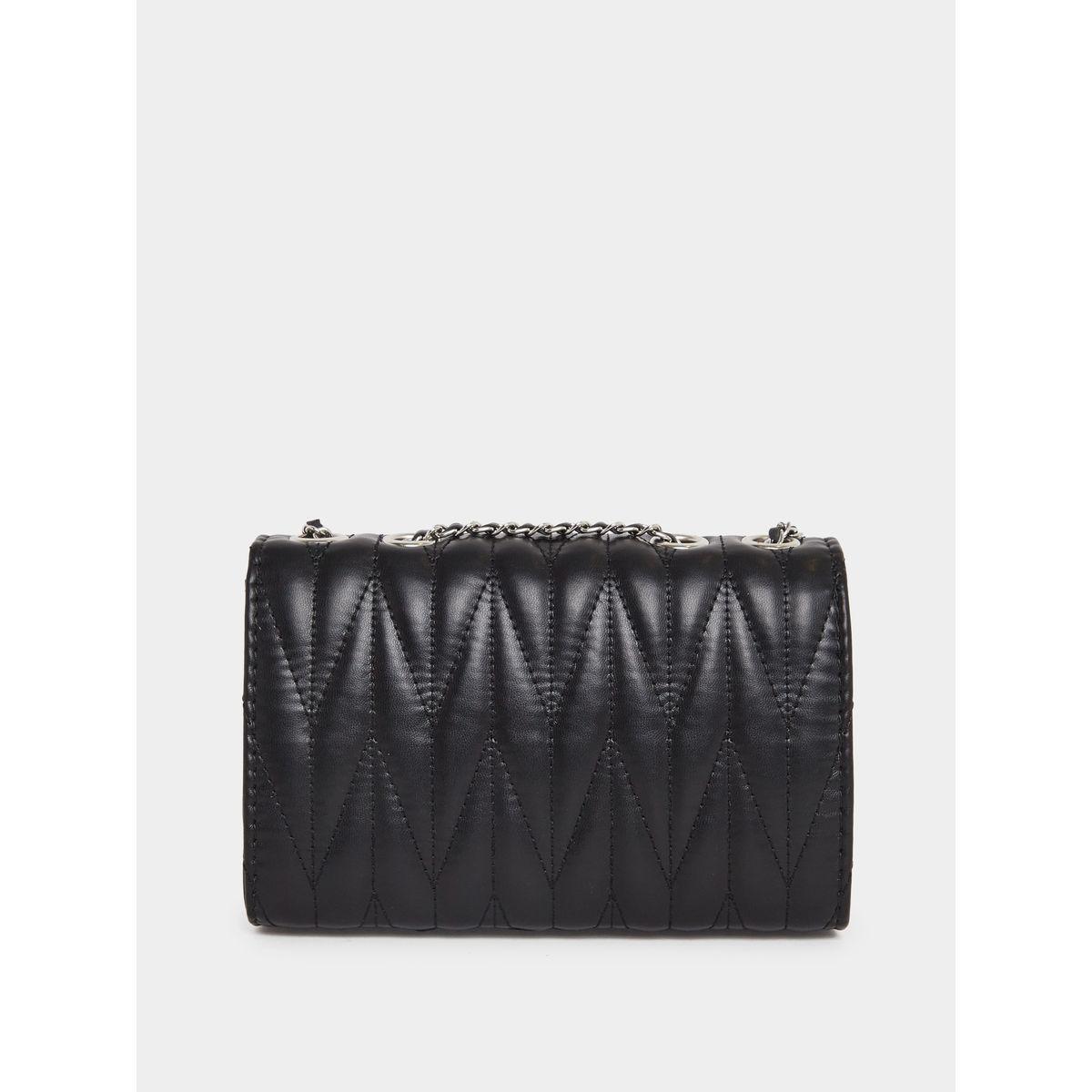 Quilted Shoulder Bag with Chain Strap-women-bagsandwallets-handbags-image-2