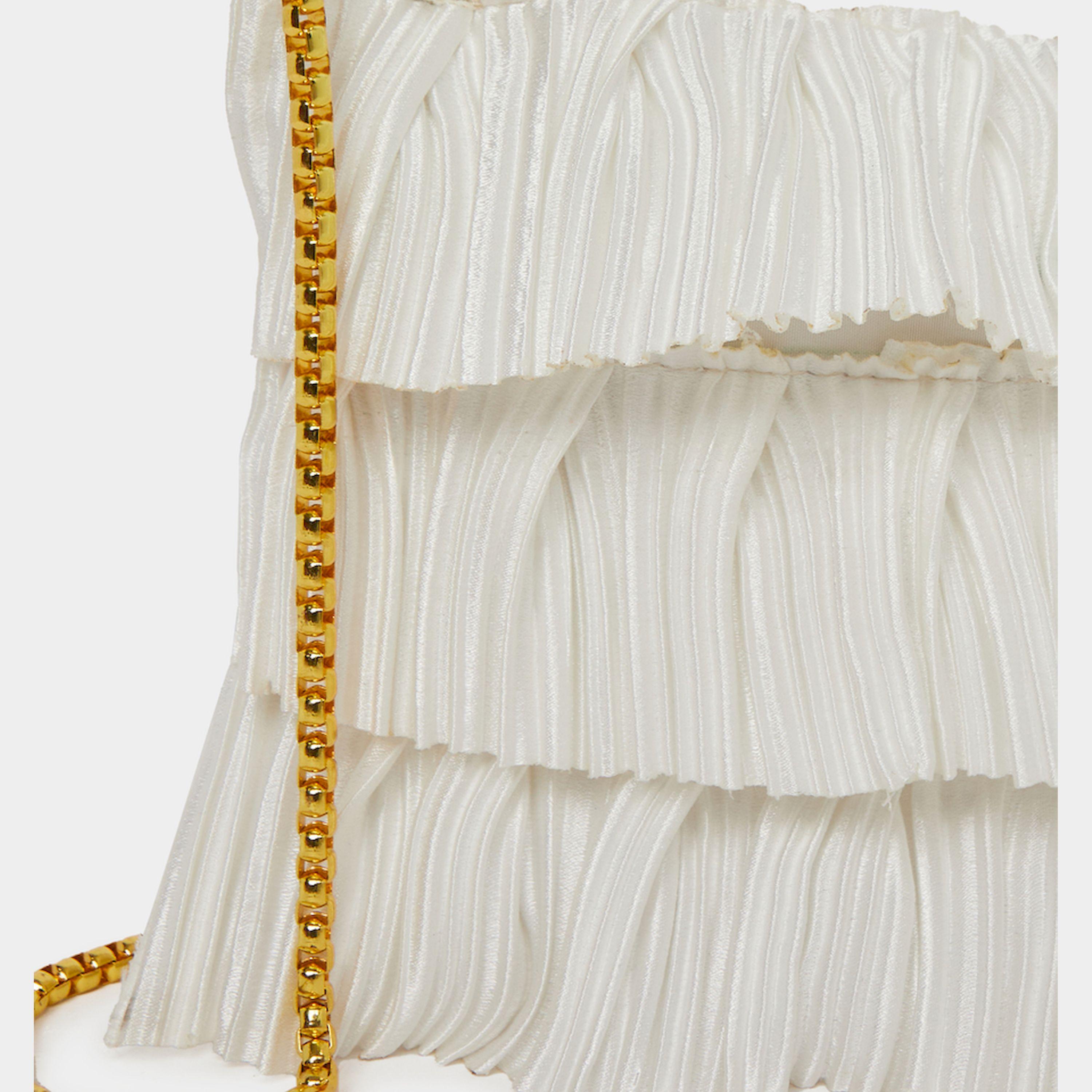 ستايلي - حقيبة كلاتش بسلسلة وتفاصيل طبقات-women-bagsandwallets-handbags-image-4