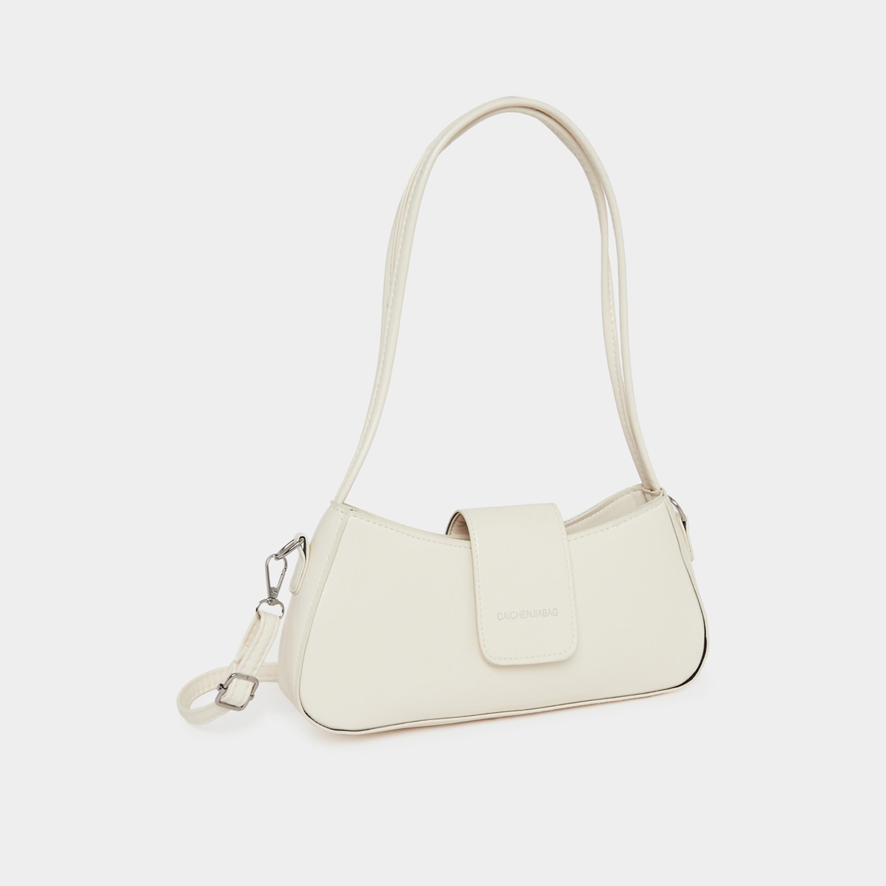 ستايلي - حقيبة باجيت سادة مع حزام قابل للفصل-women-bagsandwallets-handbags-image-1