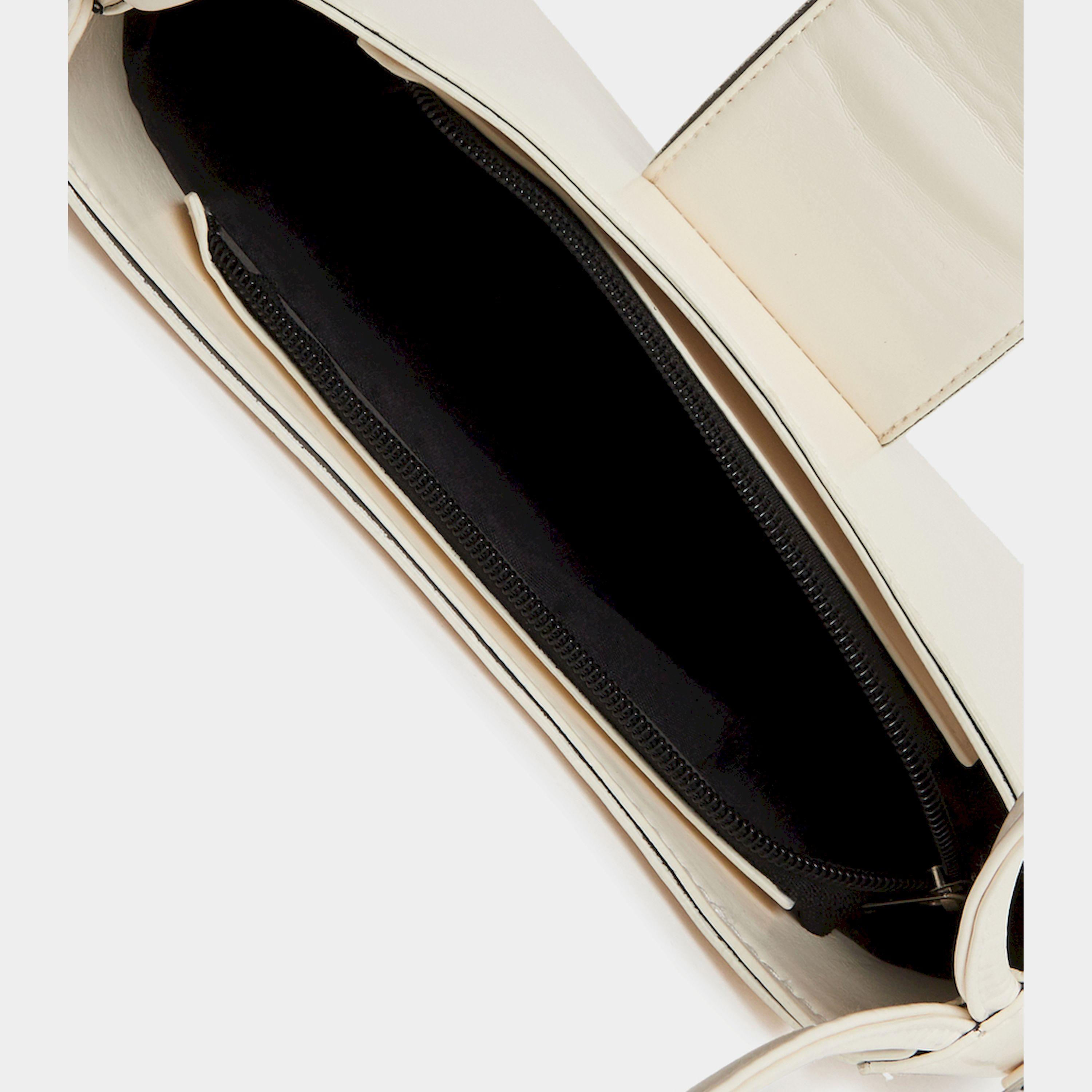 Styli Plain Baguette Bag With Detachable Strap-women-bagsandwallets-handbags-image-6