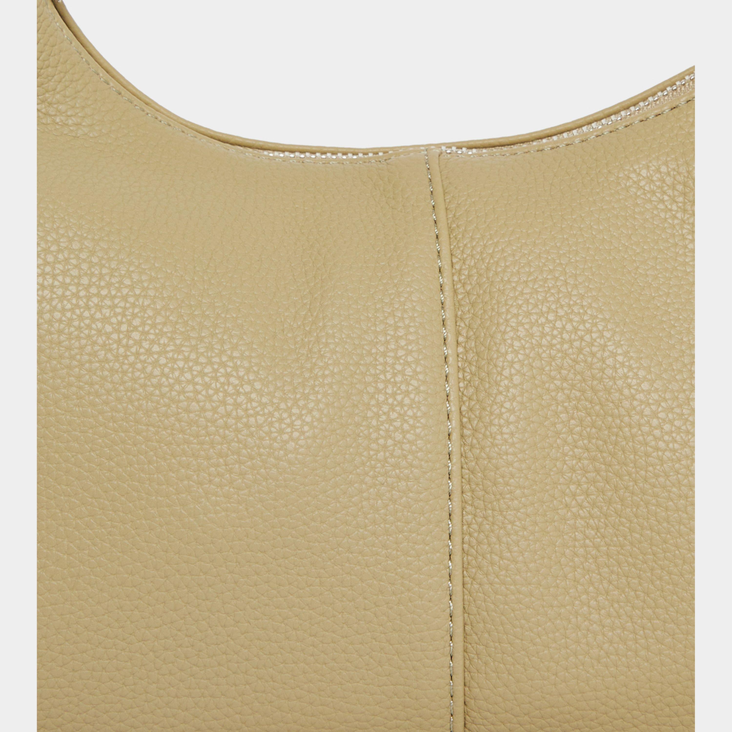 Styli Textured Shoulder Bag With Zip Closure-women-bagsandwallets-handbags-image-5
