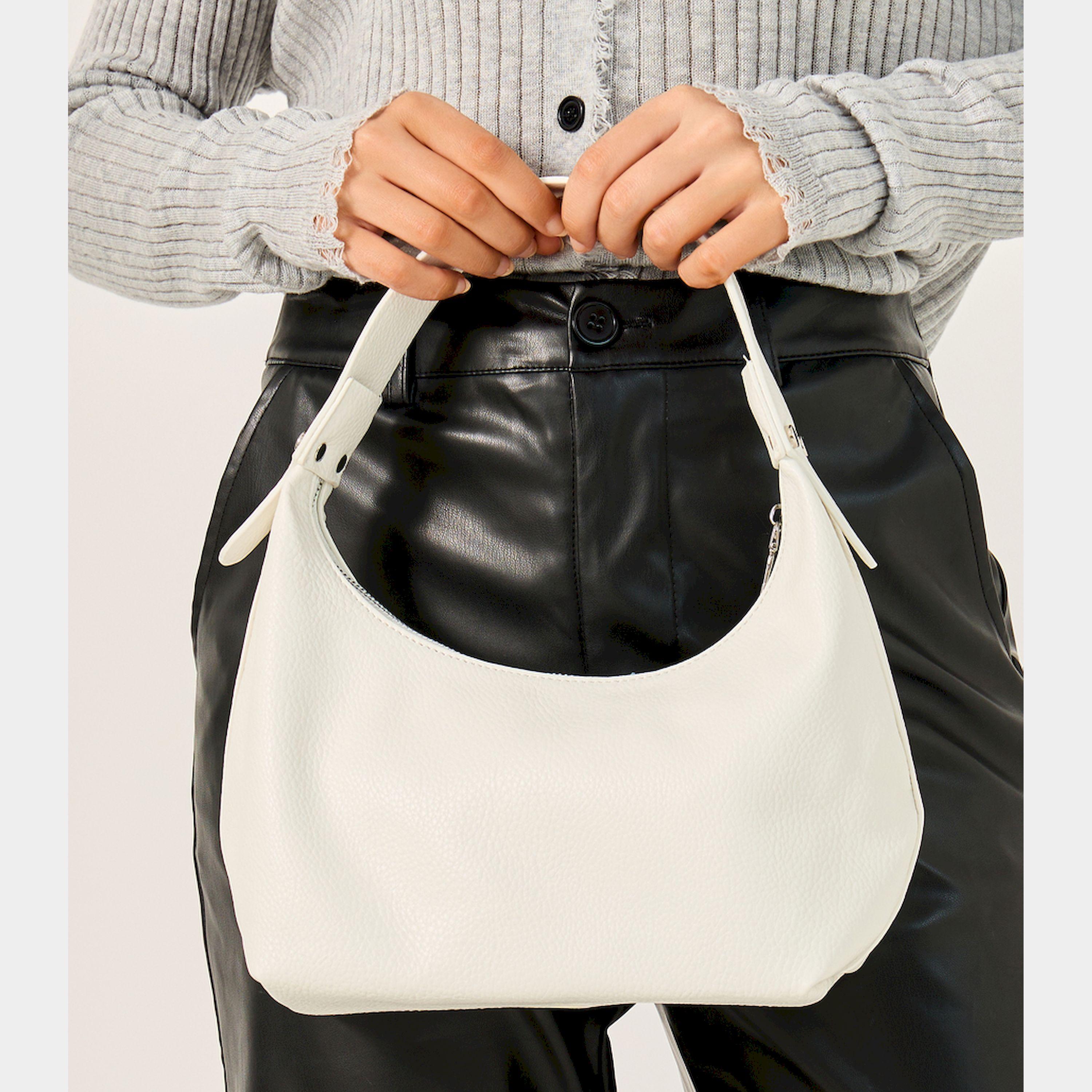 Styli Textured Shoulder Bag With Zip Closure-women-bagsandwallets-handbags-image-3