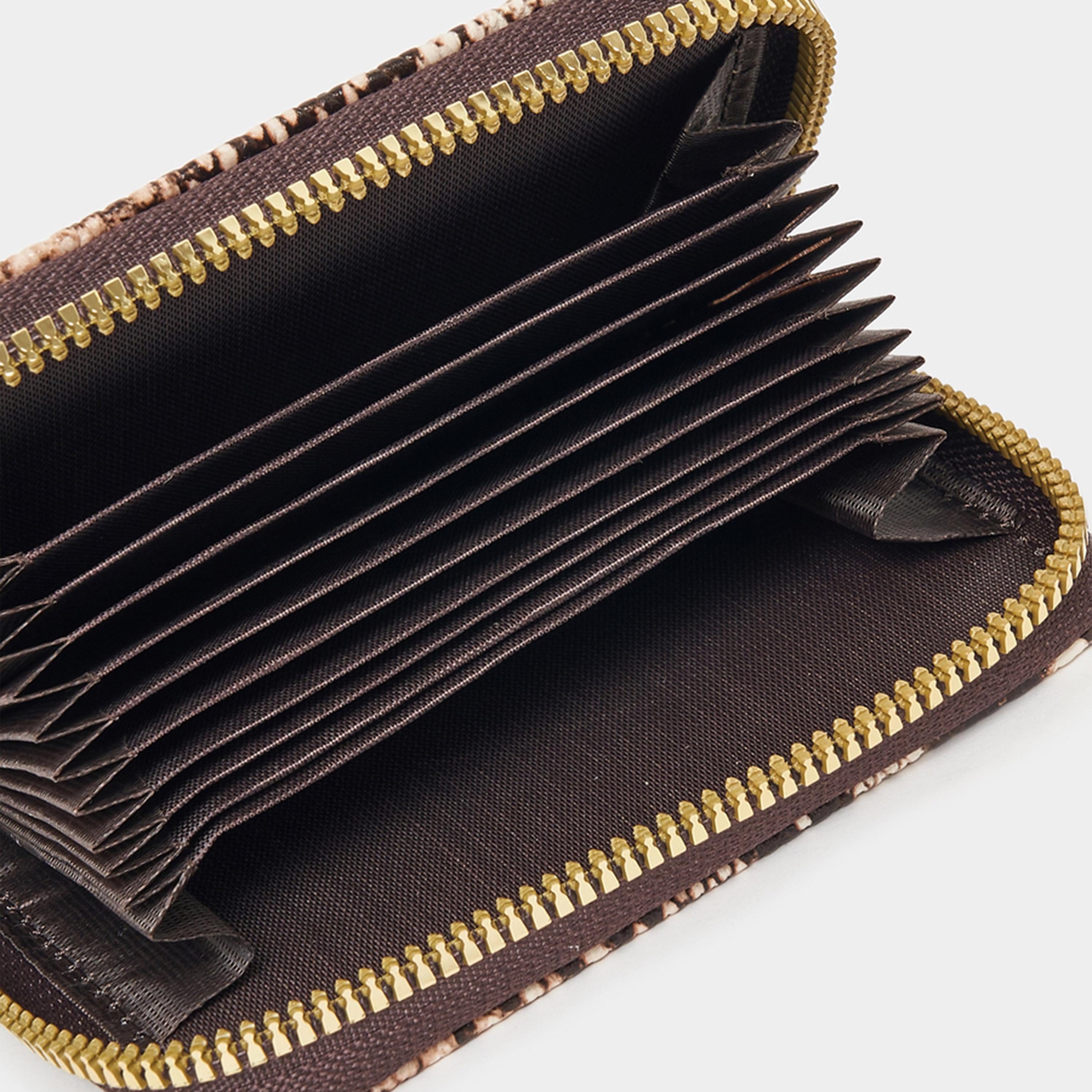 ستايلي - محفظة بطبعة بجلد الثعبان مع سحّاب-women-bagsandwallets-wallets-image-4