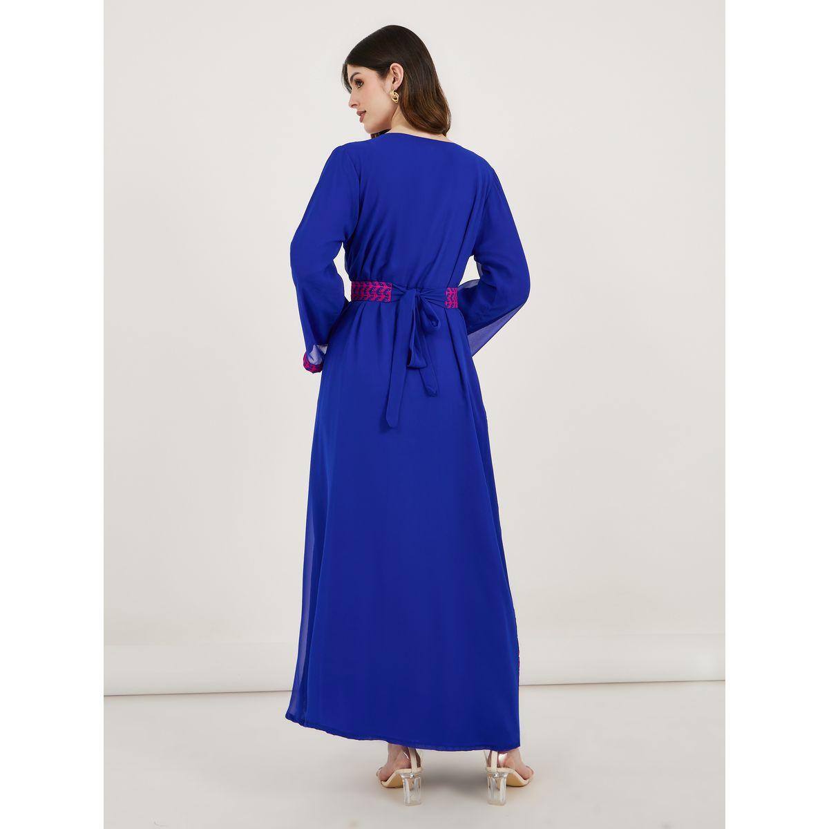 قفطان جورجيت بخيوط ثريد ودرزات ماكسيم كرييشن × ستايلي-women-arabicclothing-kaftan-image-6