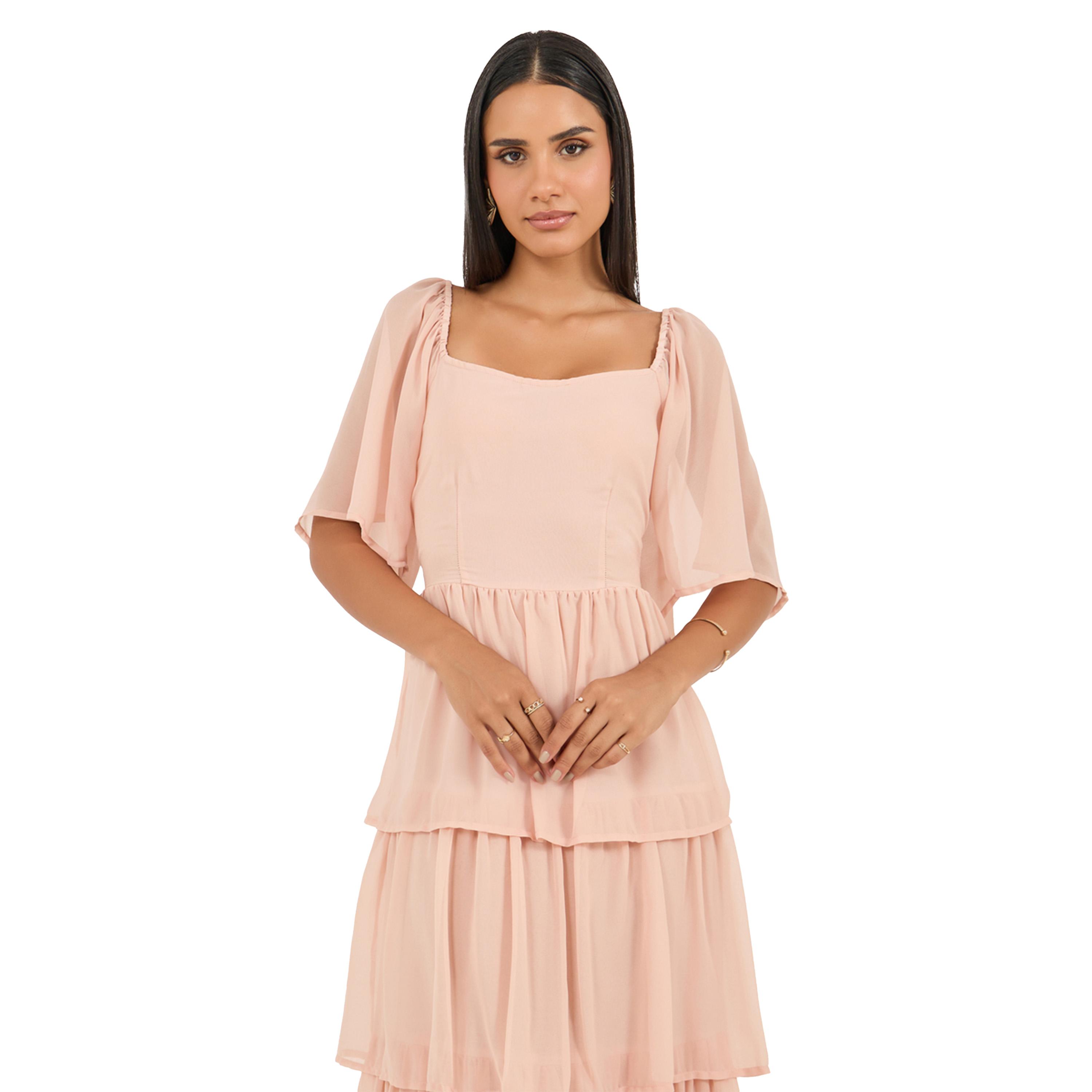 Styli Angel Sleeve Tiered Maxi Dress-women-clothing-dresses-image-3