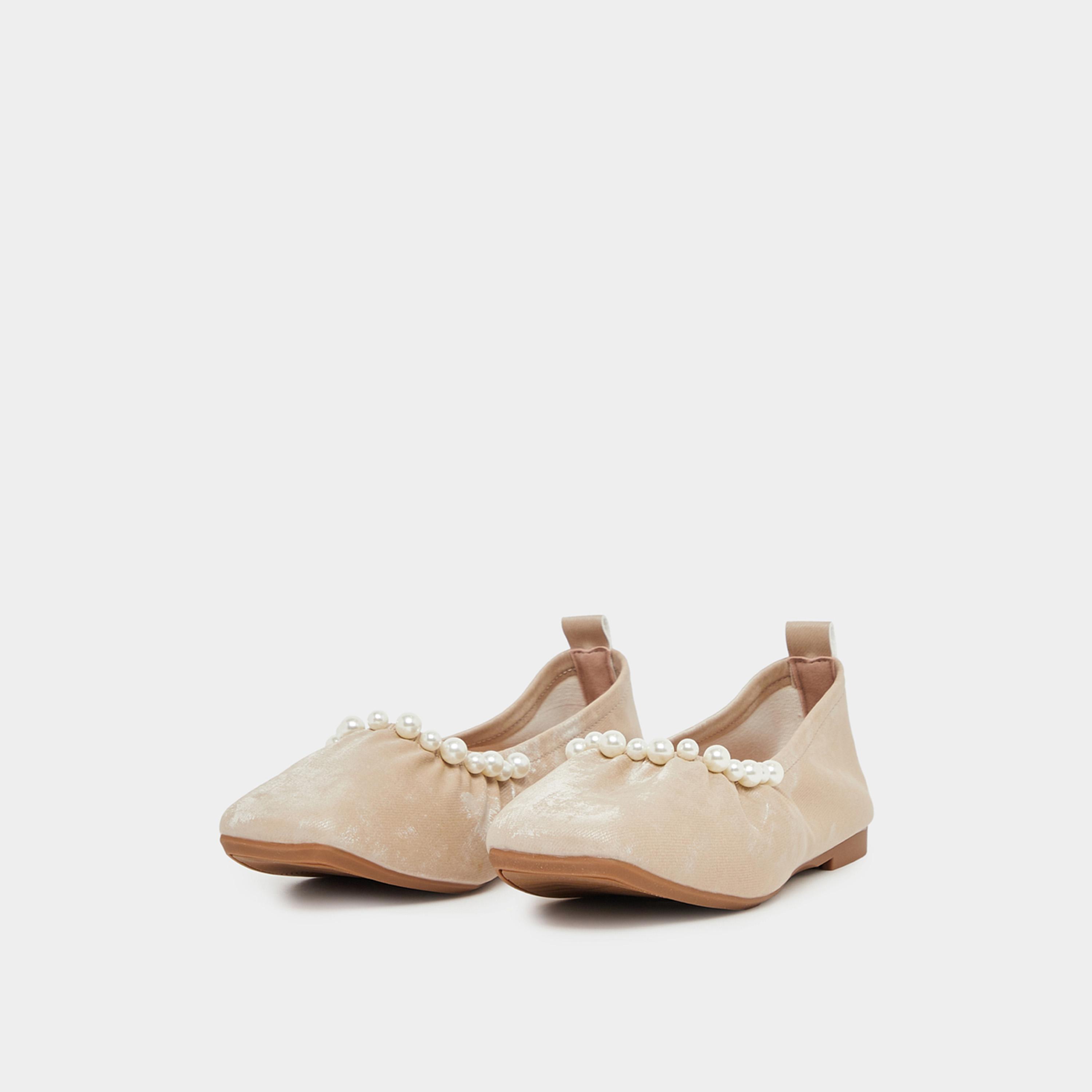 ستايلي - حذاء باليرينا مزين باللؤلؤ الصناعي-women-shoes-ballerinas-image-3