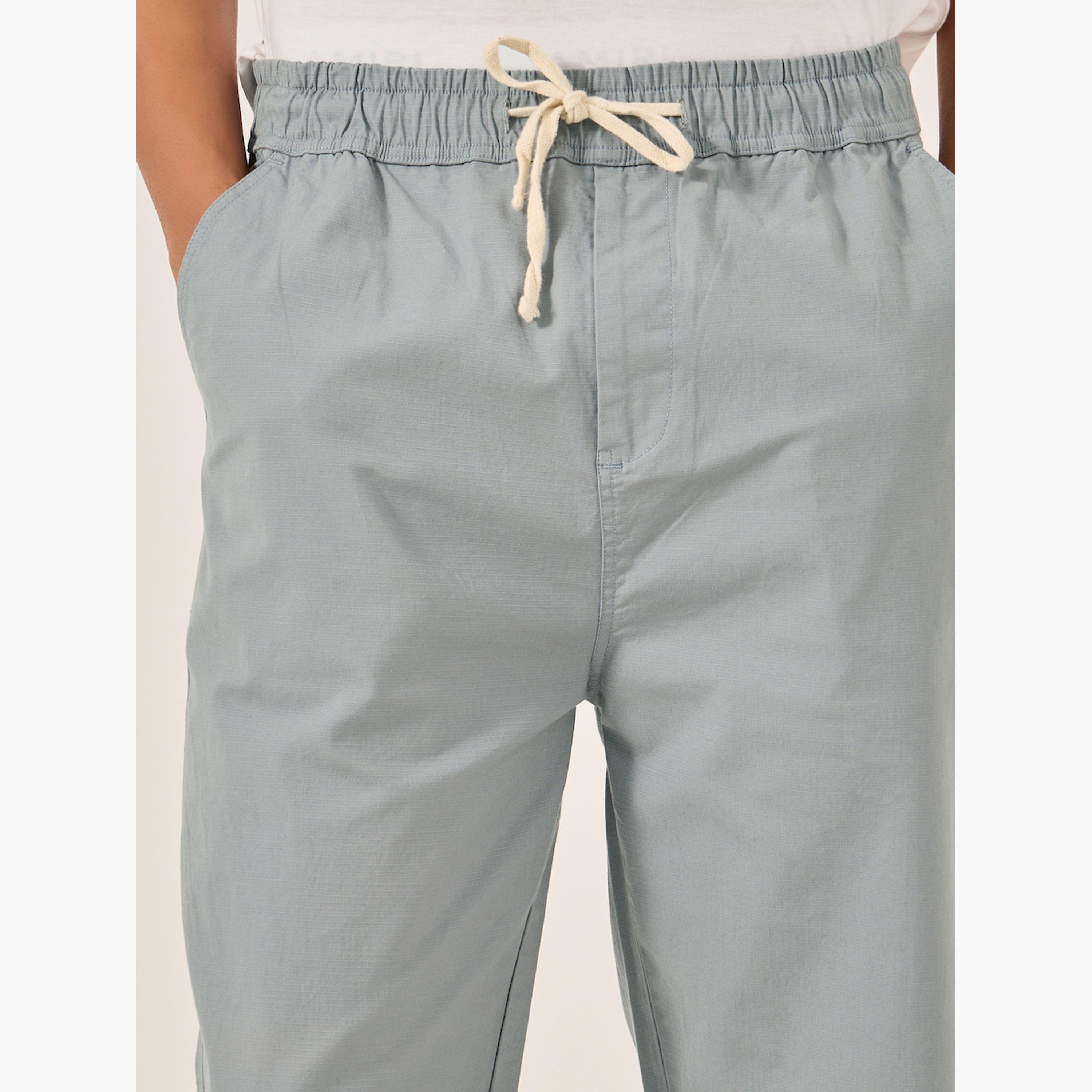 Styli Oversized Ripstop Open Hem Joggers-men-clothing-bottoms-joggers-image-3