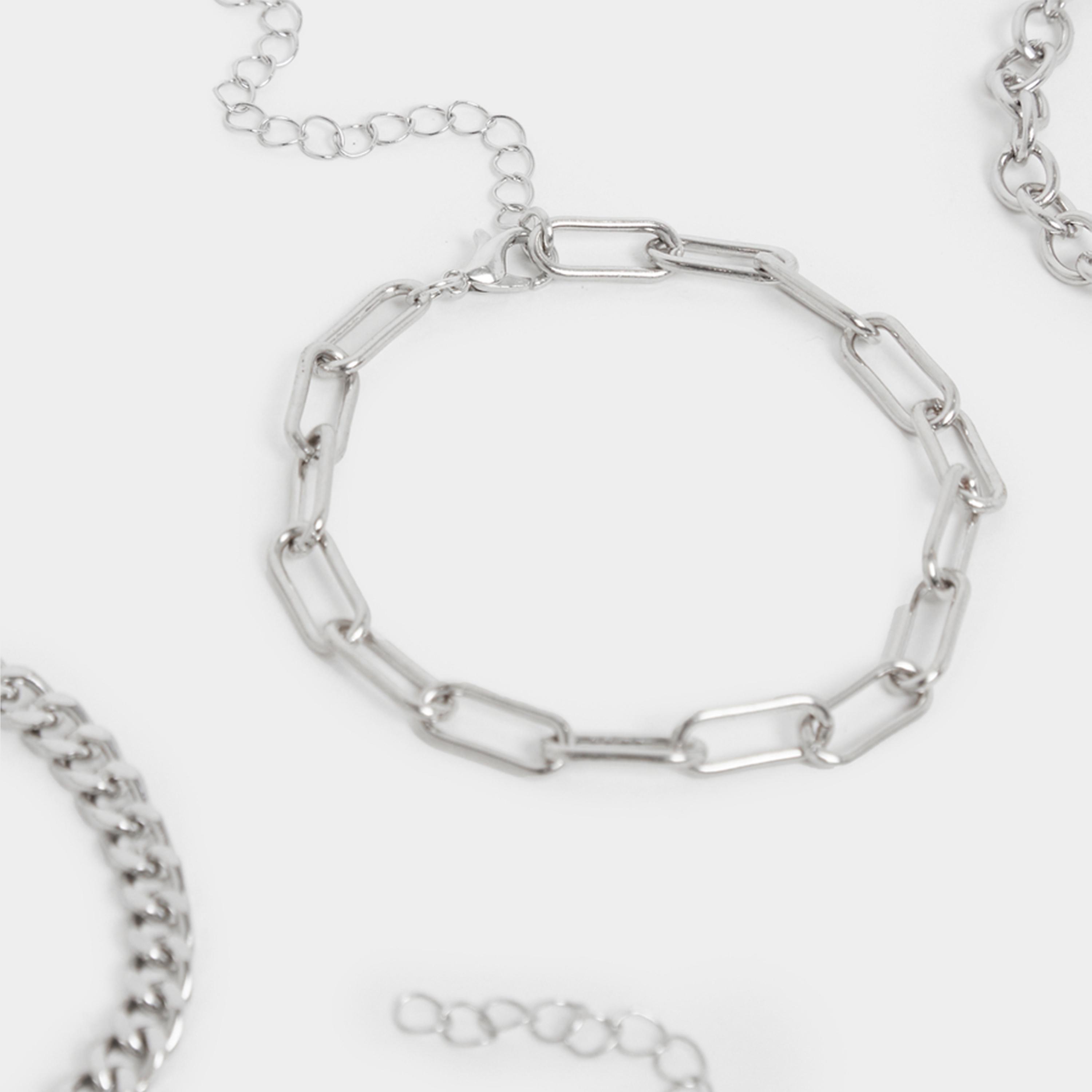 Styli Set of 5 - Assorted Link Chain Bracelets-women-watchesandjewellery-jewellery-banglesandbracelets-image-4
