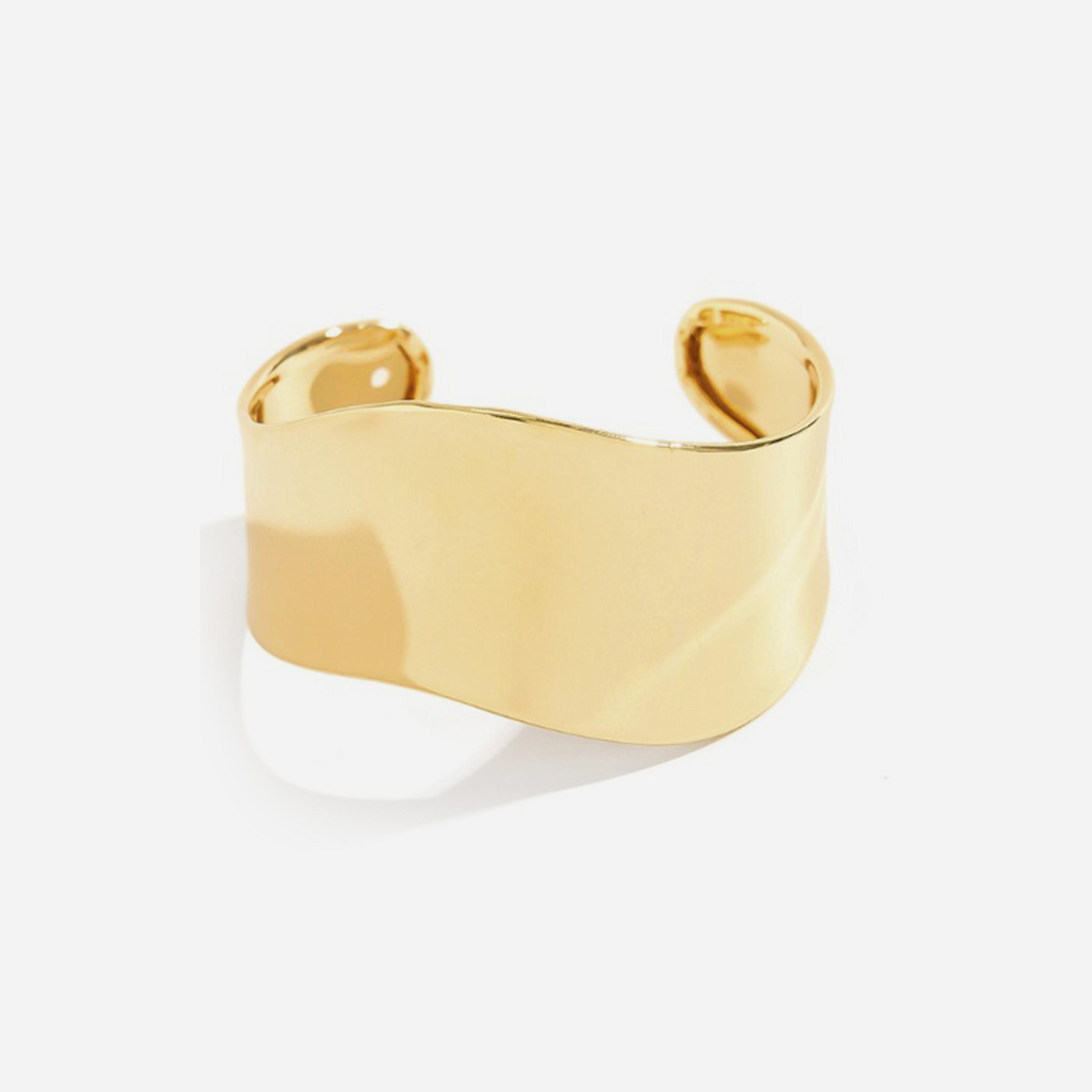 ستايلي - سوار سميك سادة-women-watchesandjewellery-jewellery-banglesandbracelets-image-1