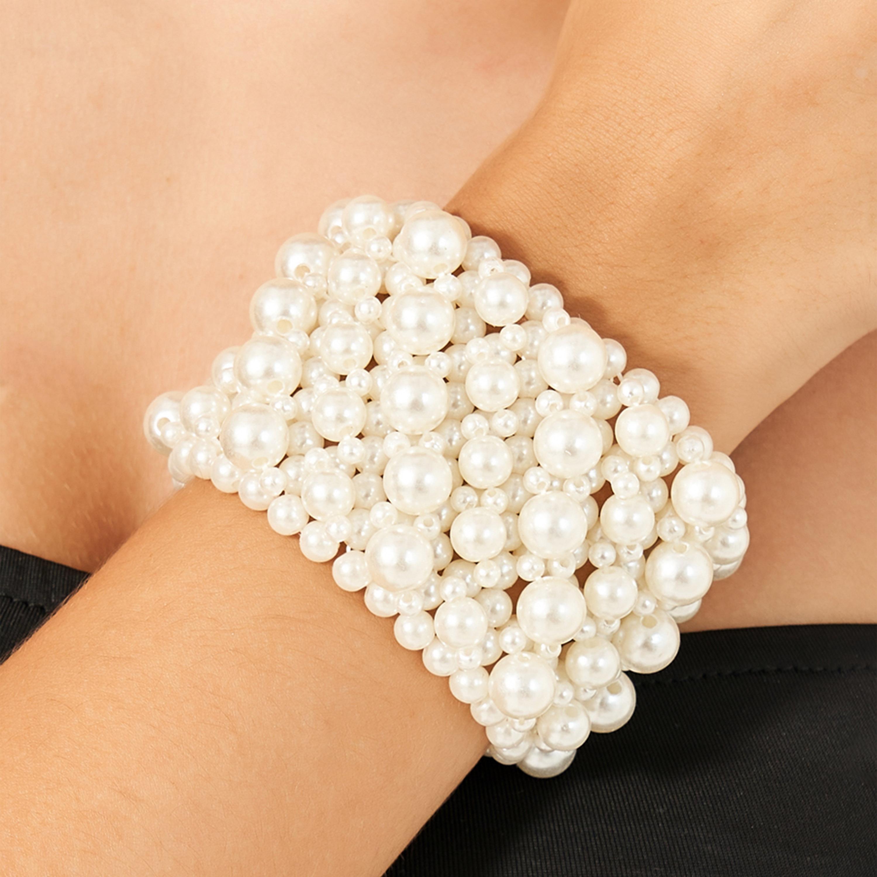 ستايلي - سوار من اللؤلؤ الصناعي-women-watchesandjewellery-jewellery-banglesandbracelets-image-1