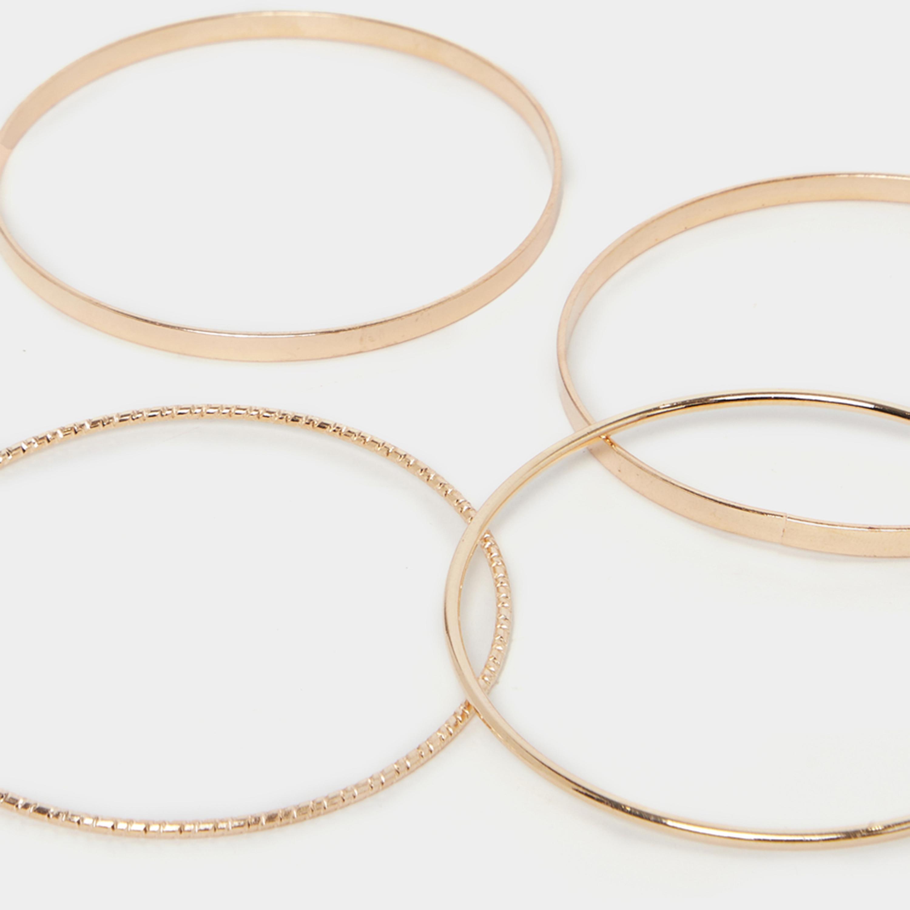 ستايلي - مجموعة من 14 قطعة - أساور منقوشة-women-watchesandjewellery-jewellery-banglesandbracelets-image-3