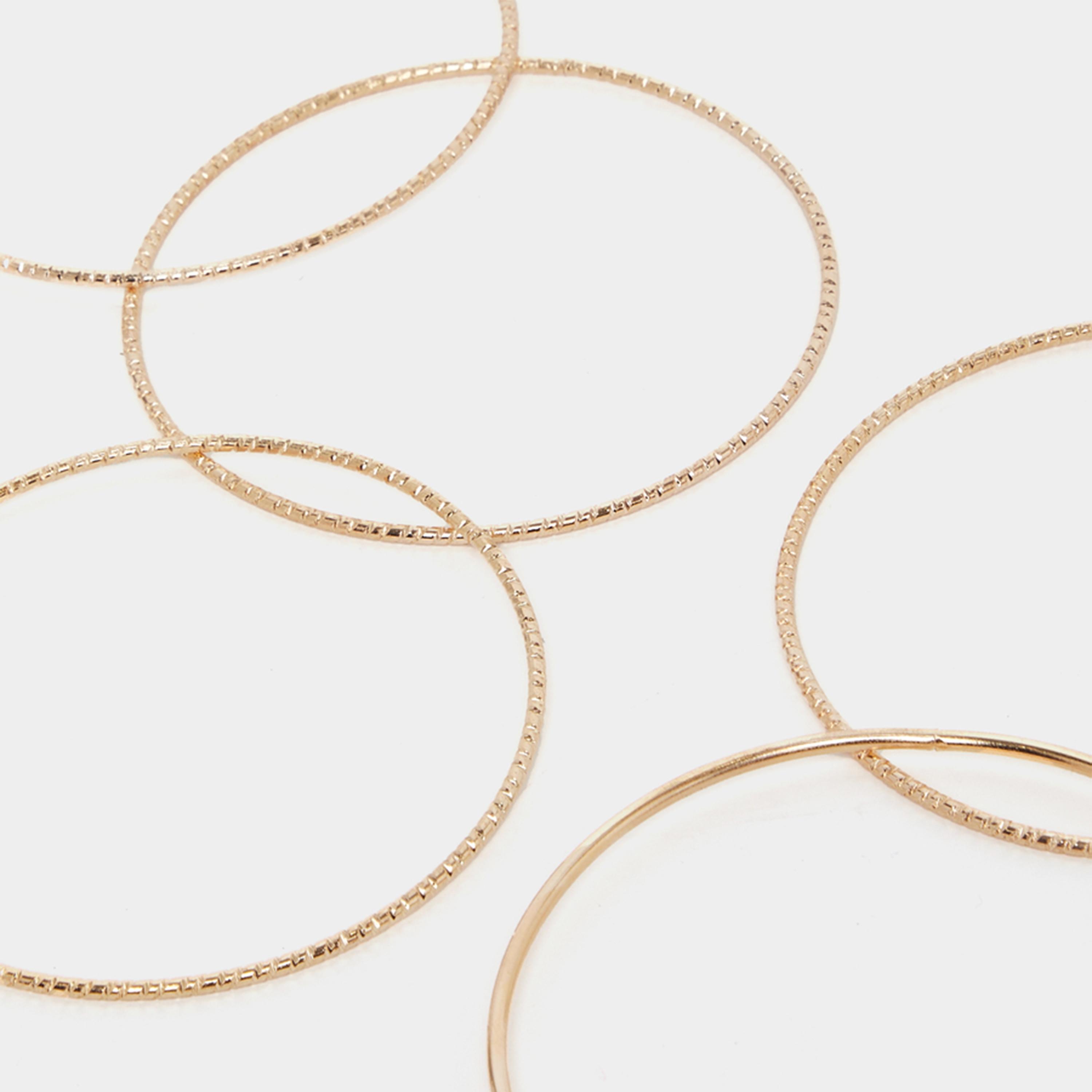ستايلي - مجموعة من 14 قطعة - أساور منقوشة-women-watchesandjewellery-jewellery-banglesandbracelets-image-5